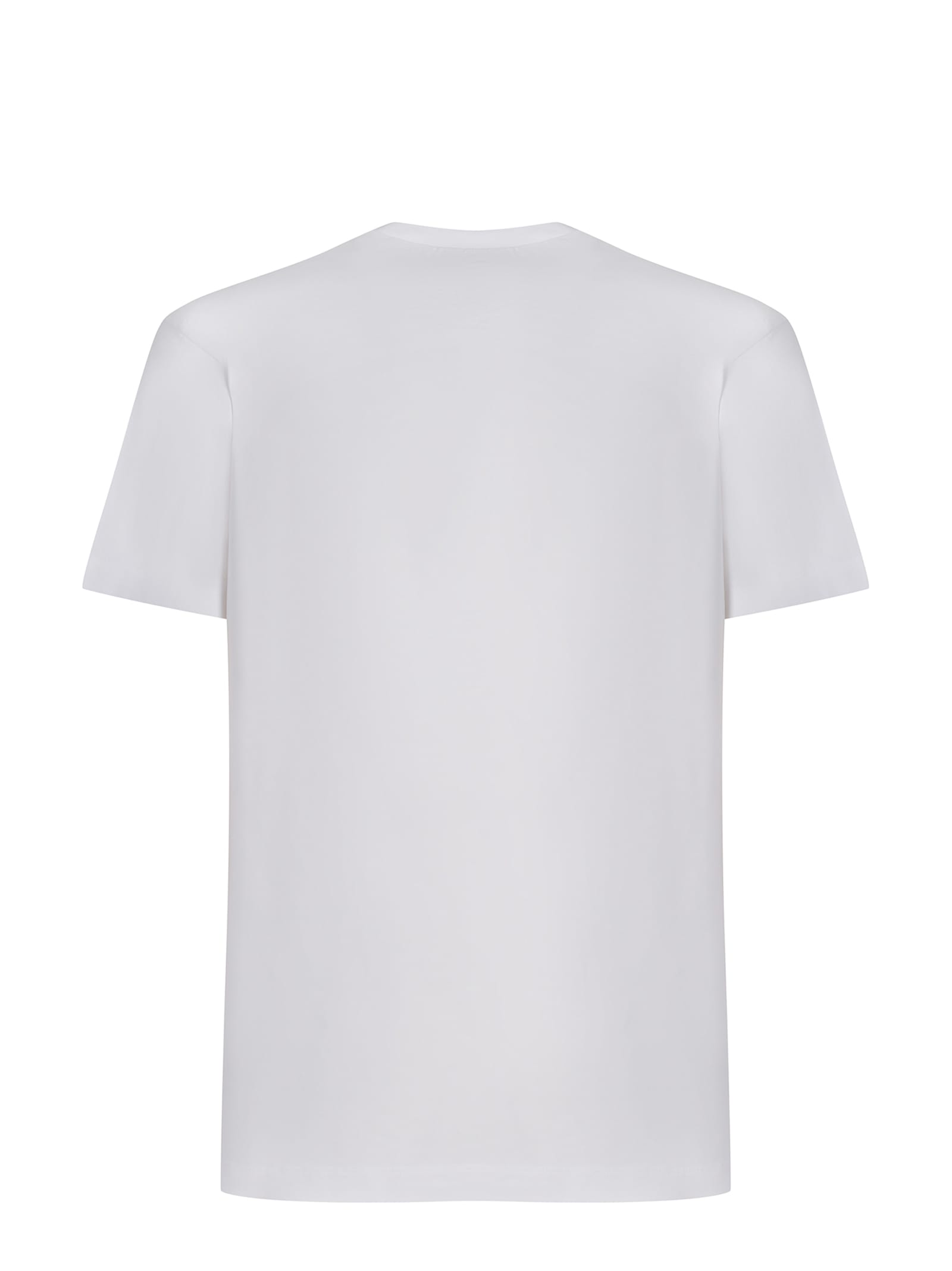 Shop Dsquared2 T-shirt  Made Of Cotton In White