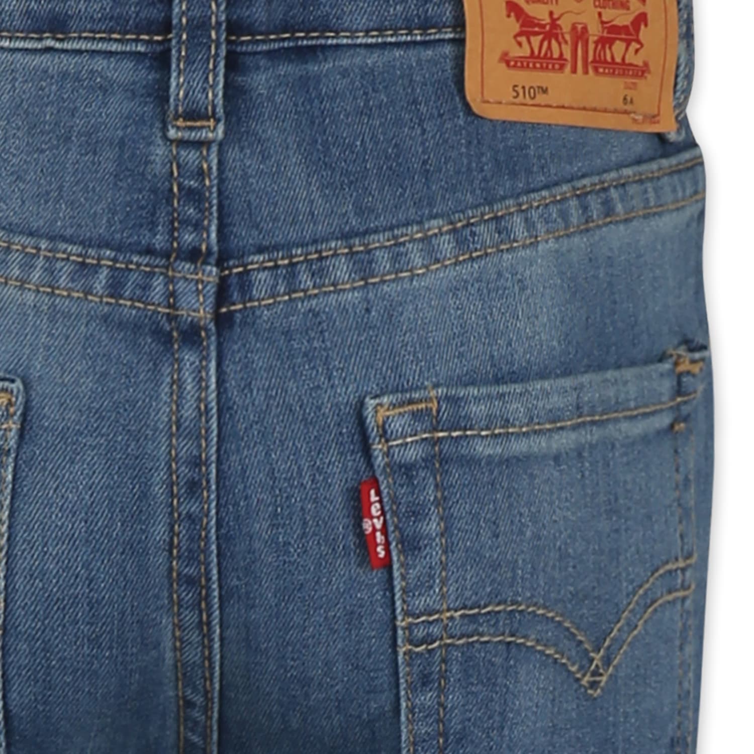 Levi's Blue Jeans For Boy In Blue
