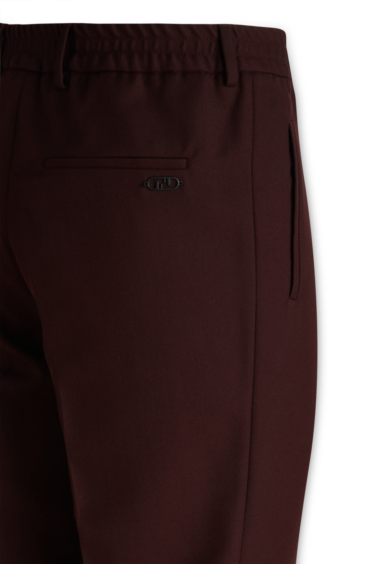 Shop Fendi Pantaloni In F0hm6