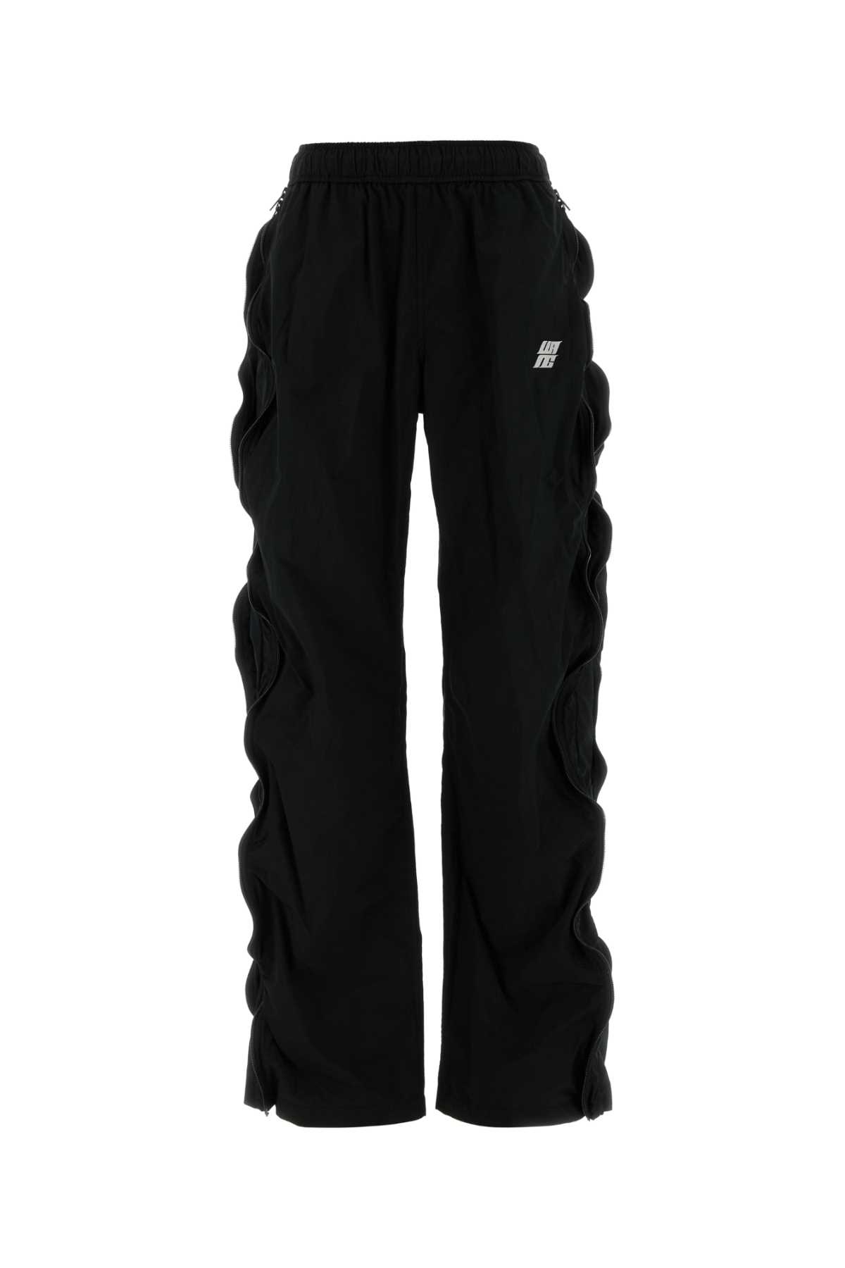 Alexander Wang T Black Tech Fabric Cargo Pant