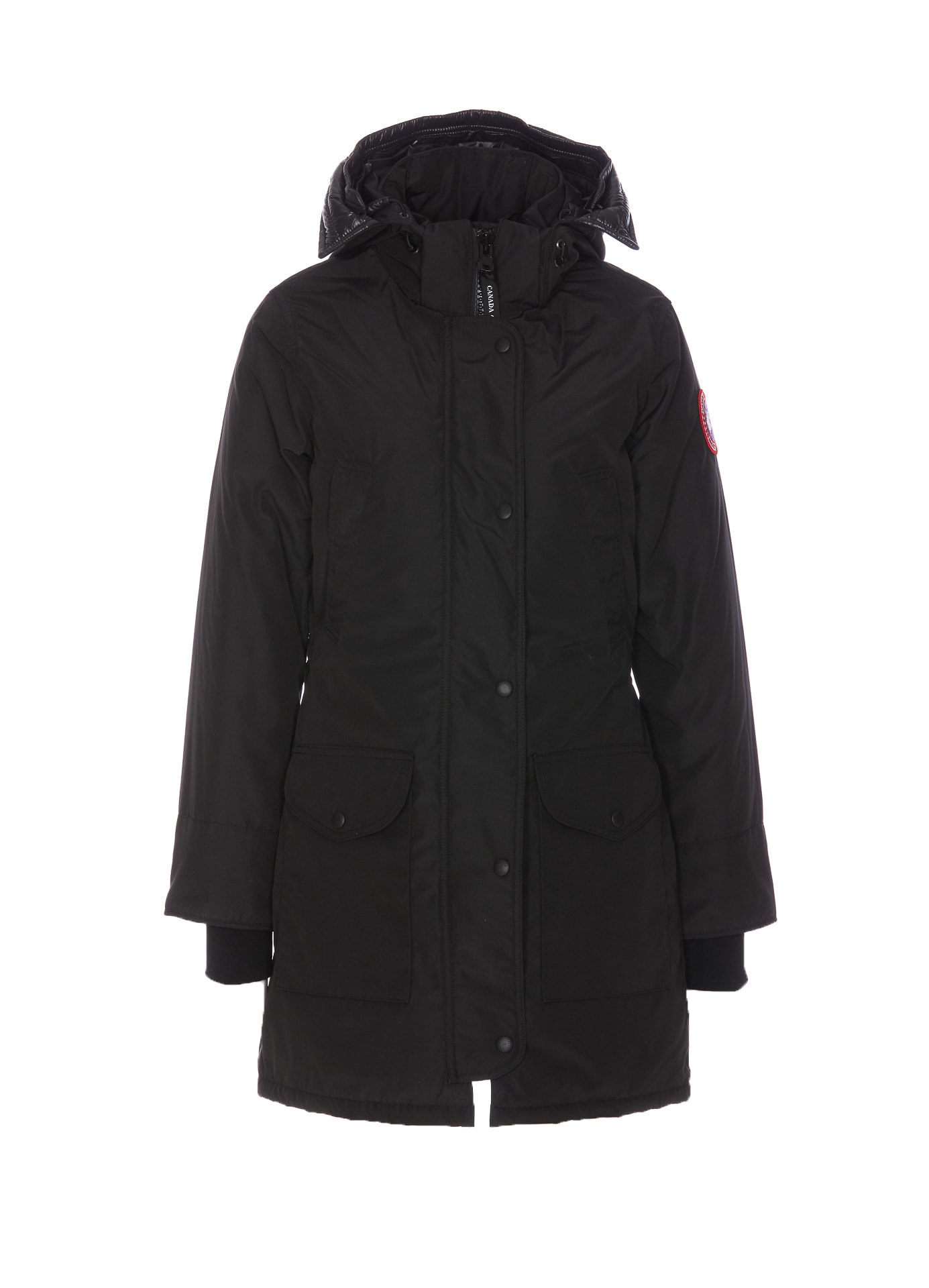 Shop Canada Goose Trillium Parka In Black