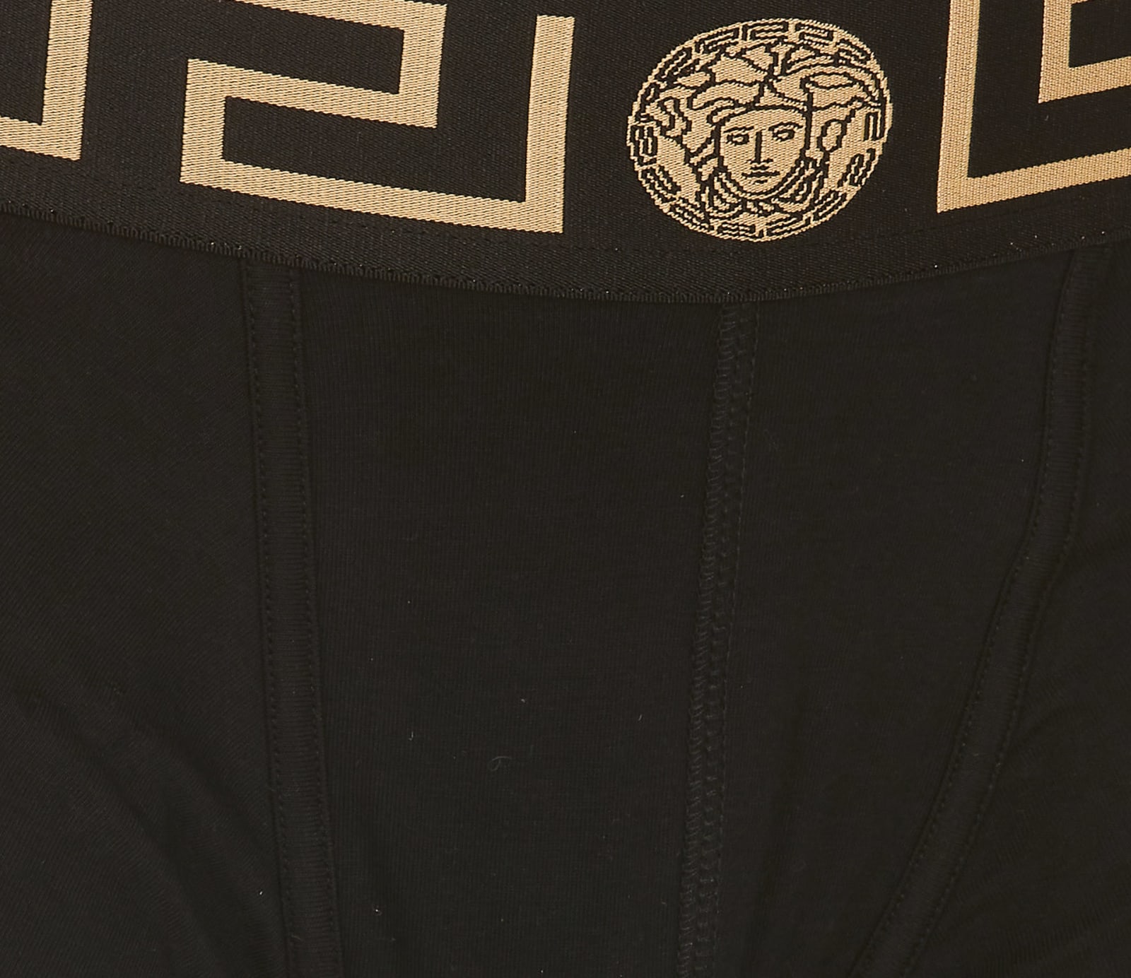 Shop Versace Greca Border Boxer Tri Pack In Black