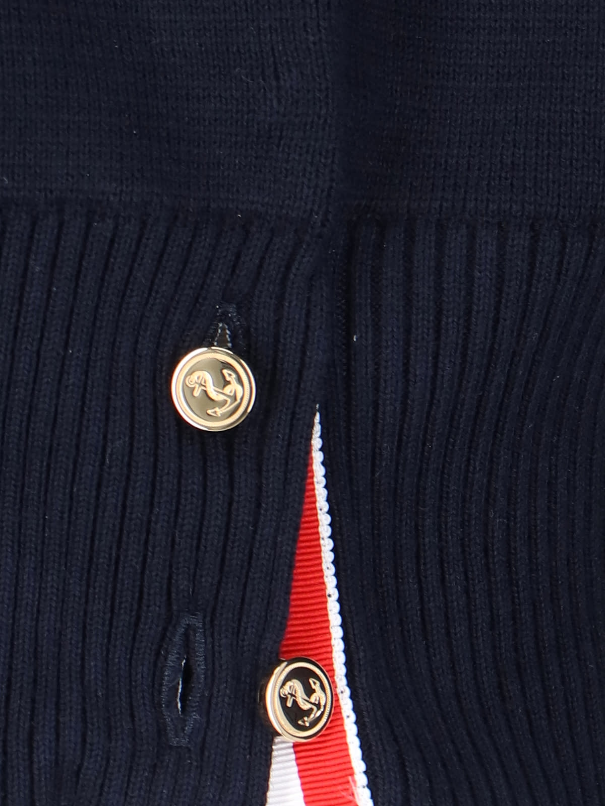 Shop Thom Browne 4-bar Sweater In Blue