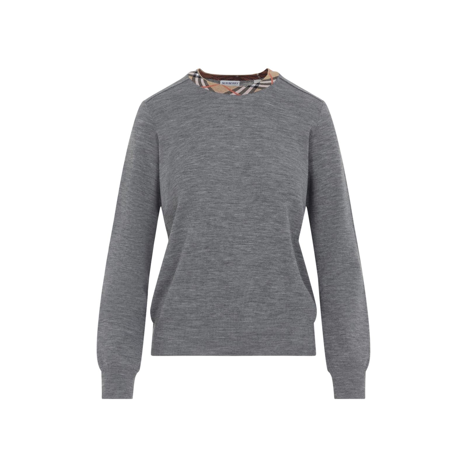 Burberry Sweater In Gray