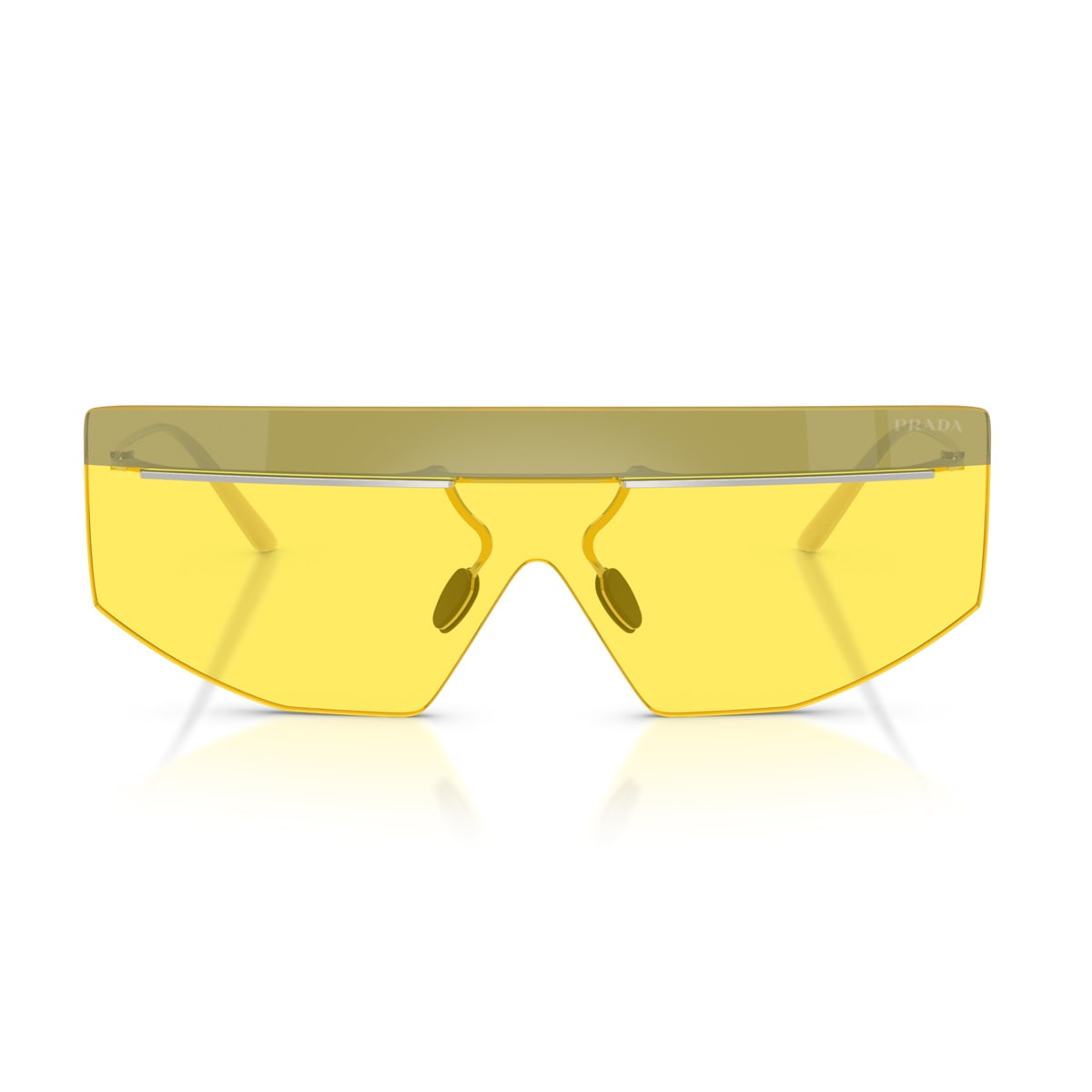 Prada Pr B55s 1bc20o Argento Sunglasses