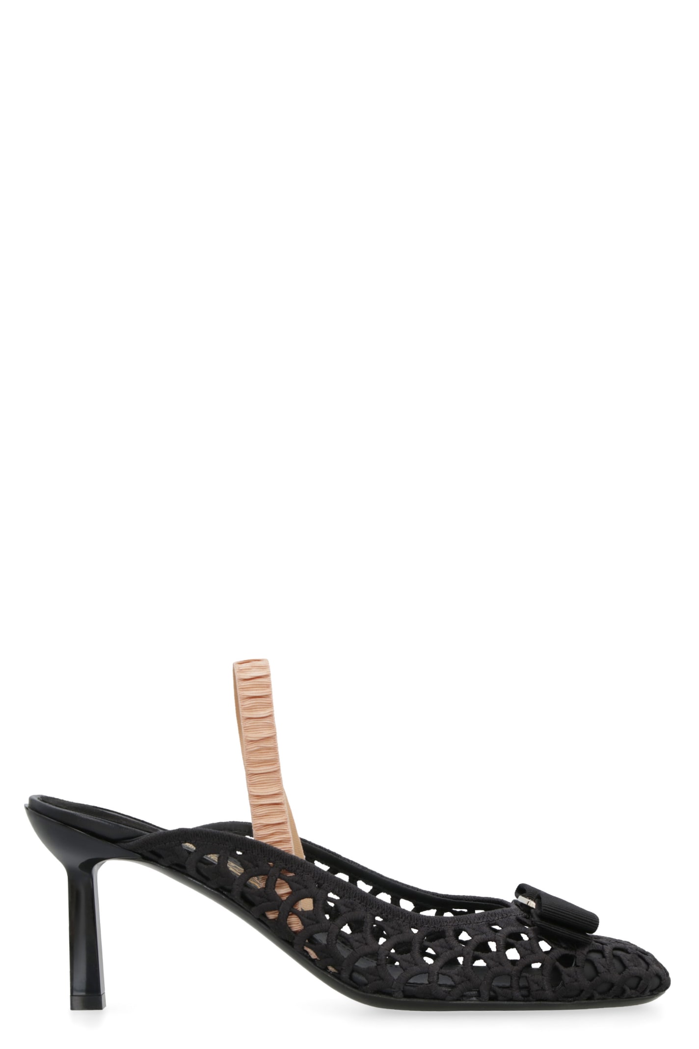 Flavia Fabric Slingback Pumps