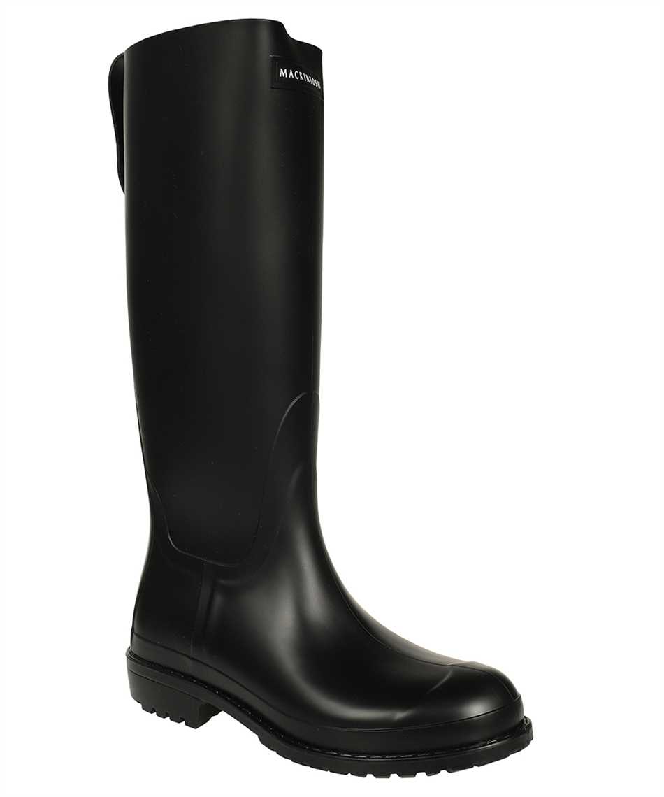 Mackintosh Knee-boots In Black