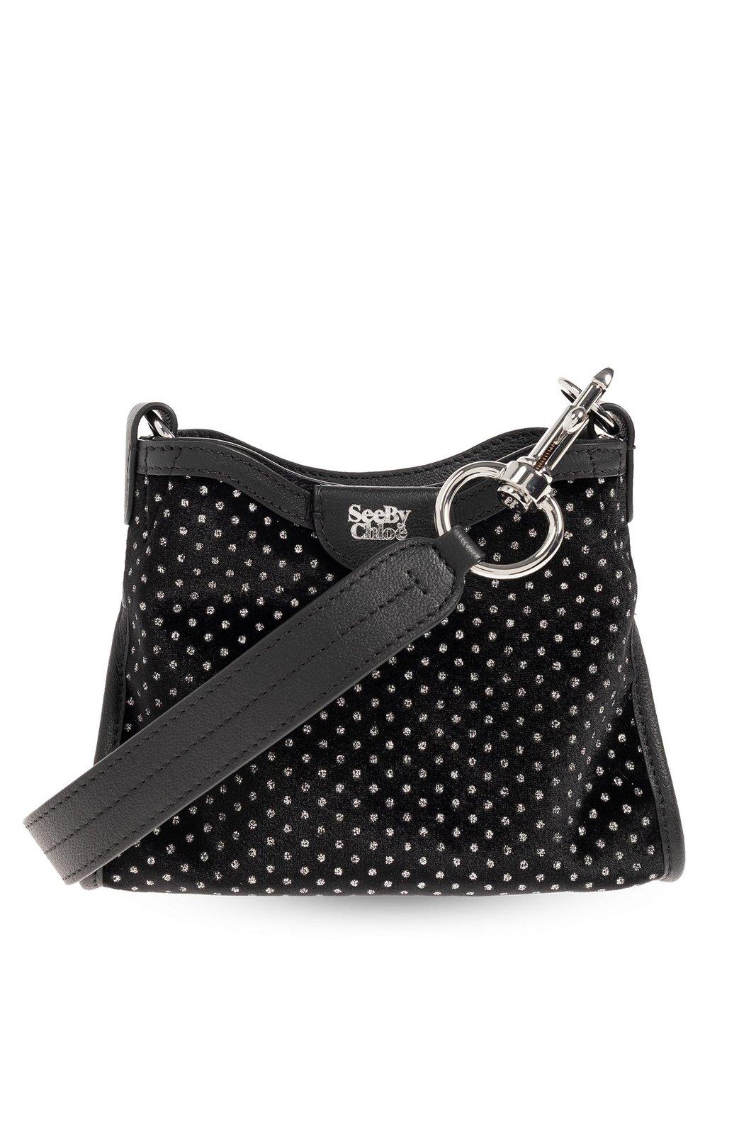 Shop See By Chloé Joan Mini Shoulder Bag In Black