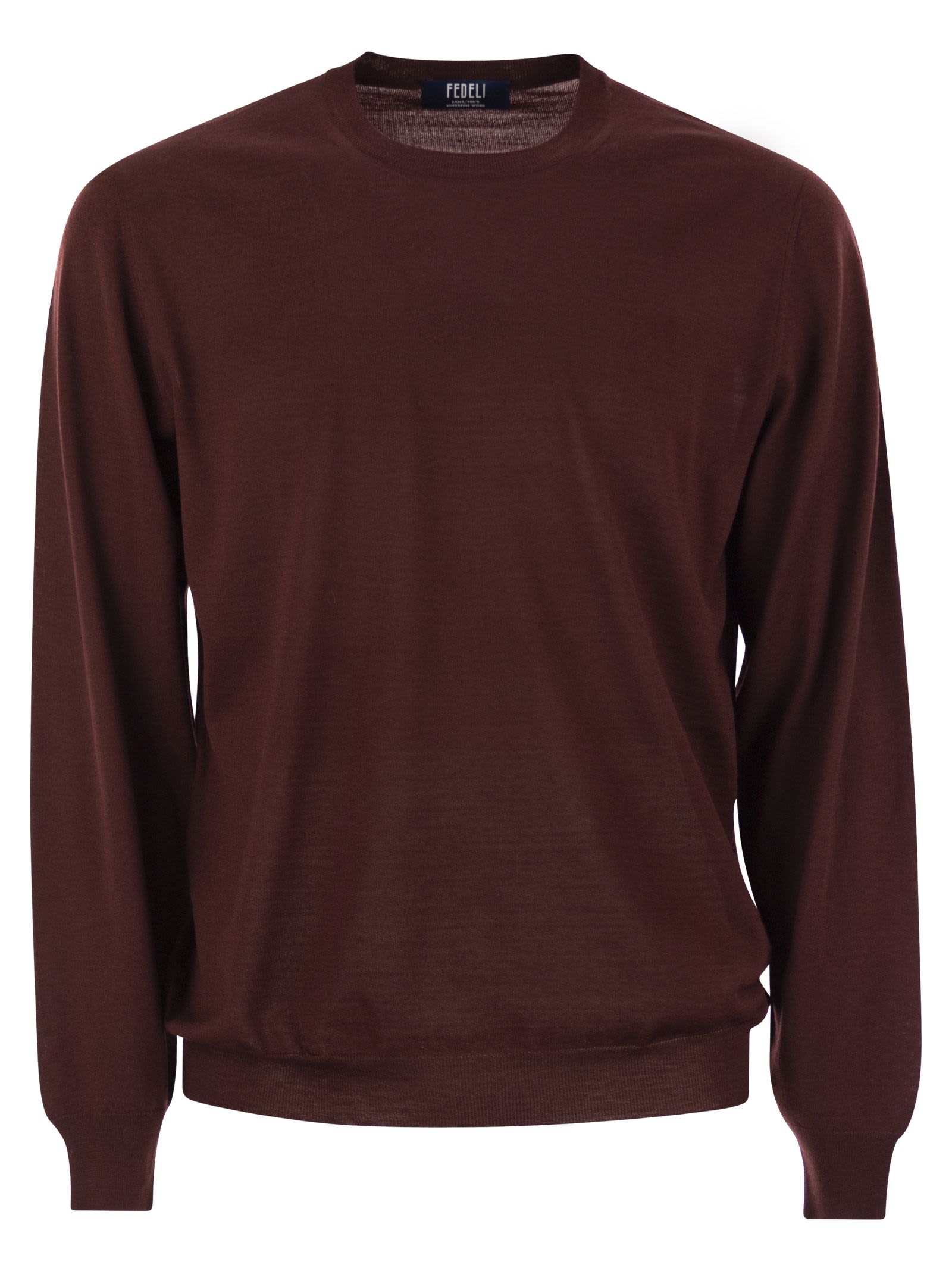 Argentina - Crew-neck Sweater In Superfine Wool