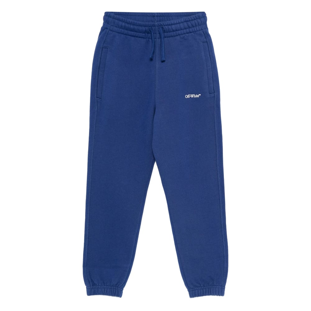 Off-white Off White Kids Blue Sweatpants In Blue