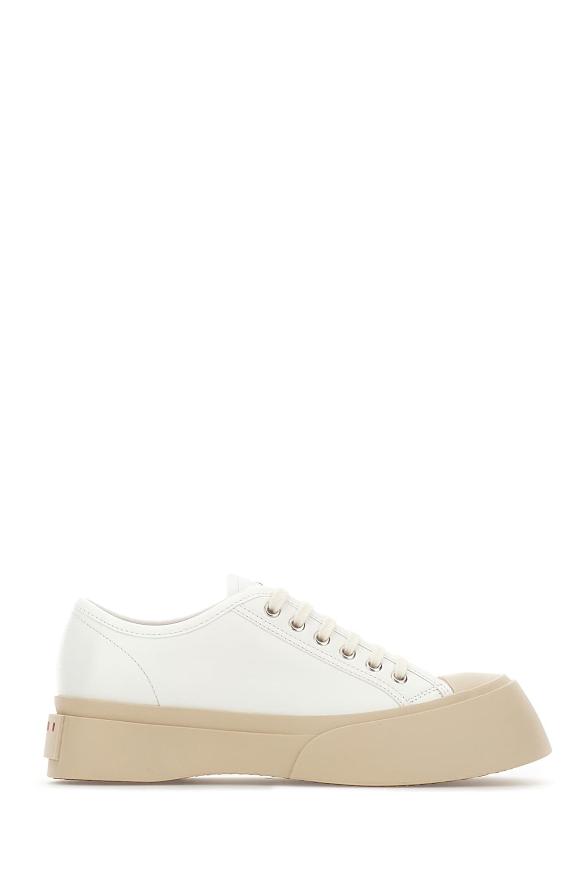 Marni White Nappa Leather Pablo Sneakers