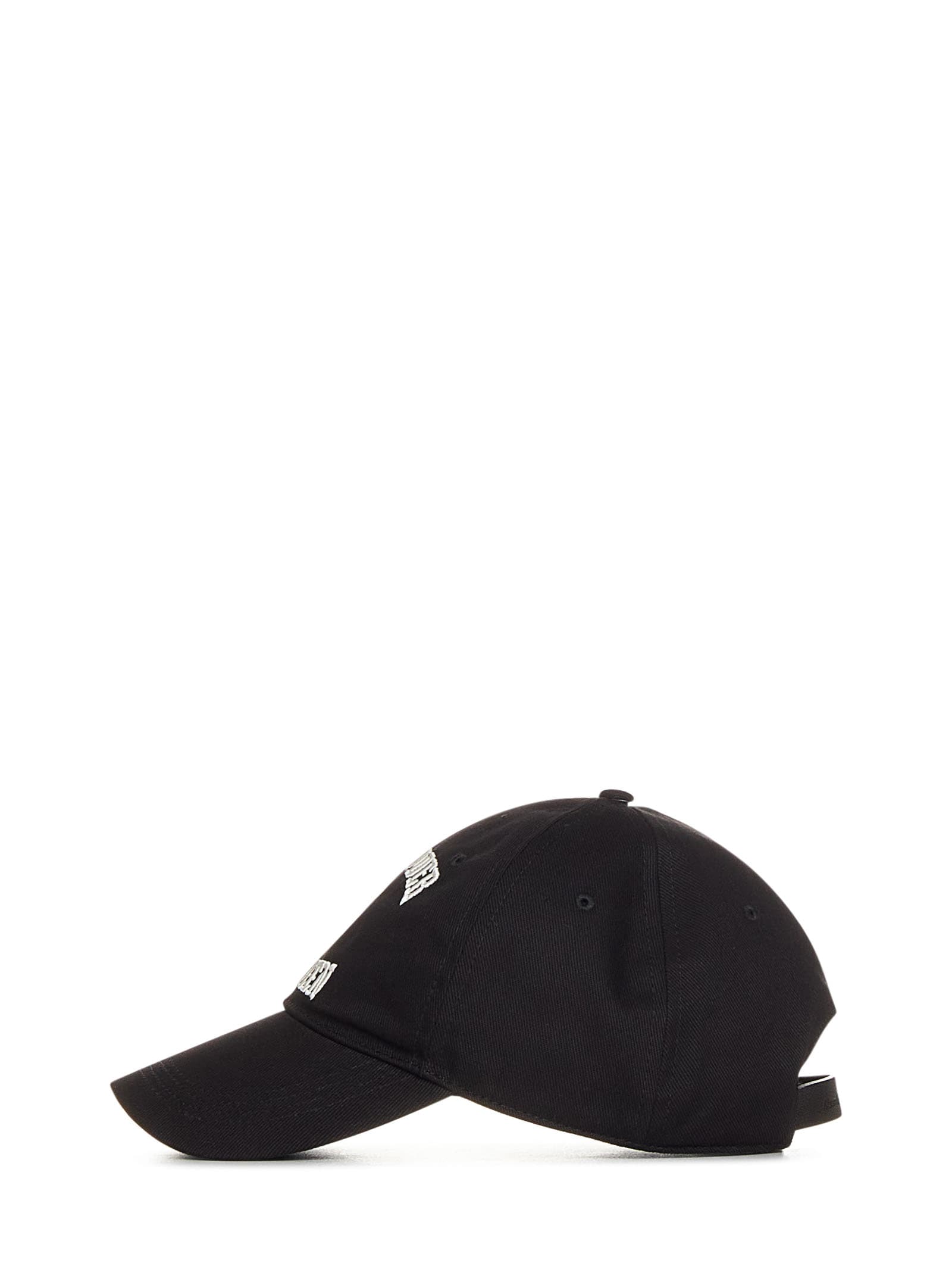 Shop Alexander Mcqueen Varsity Hat In Black