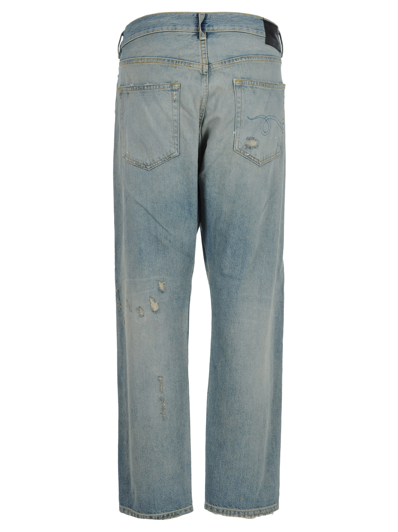 R13 R13 Crossover Jeans - LIGHT BLUE - 11001493 | italist