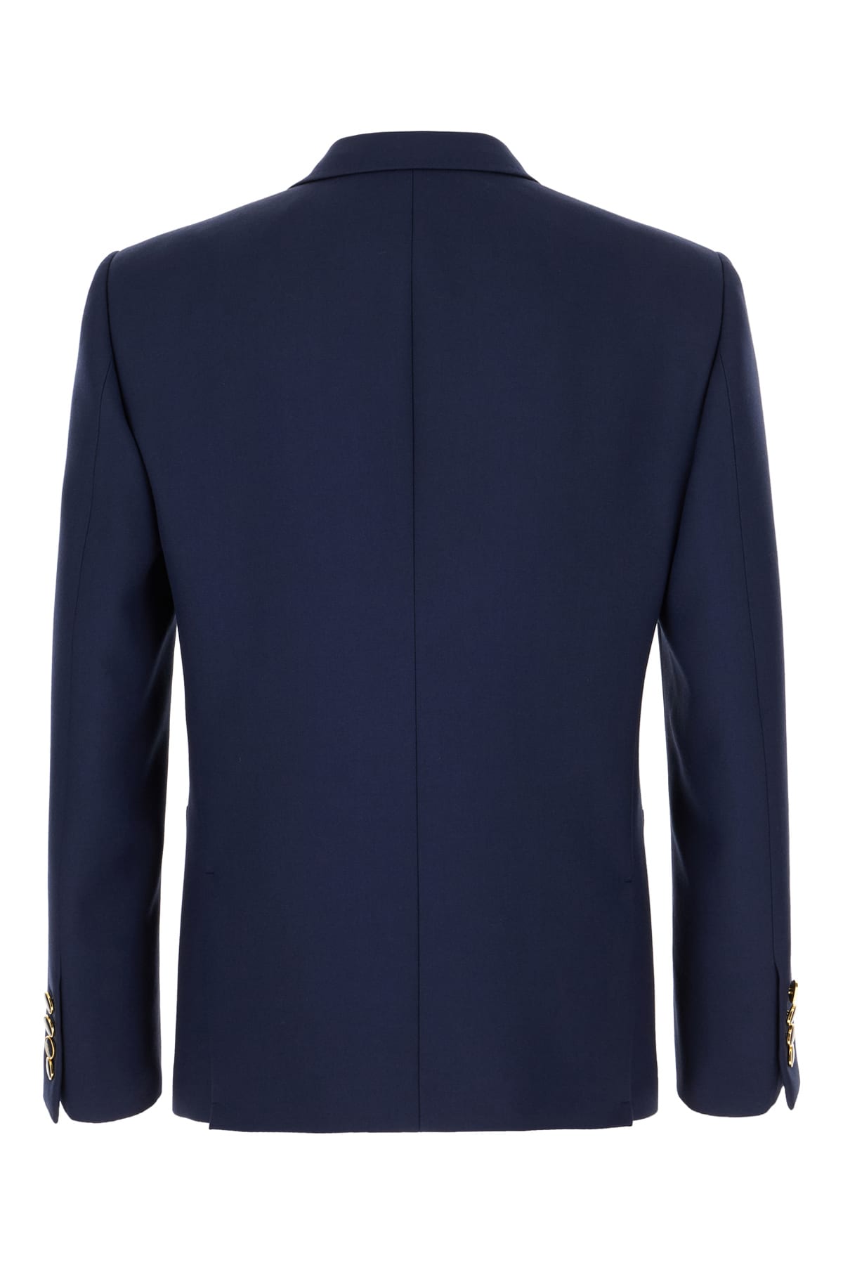 Valentino Slim Fit Wool Gabardine Jacket In Indaco