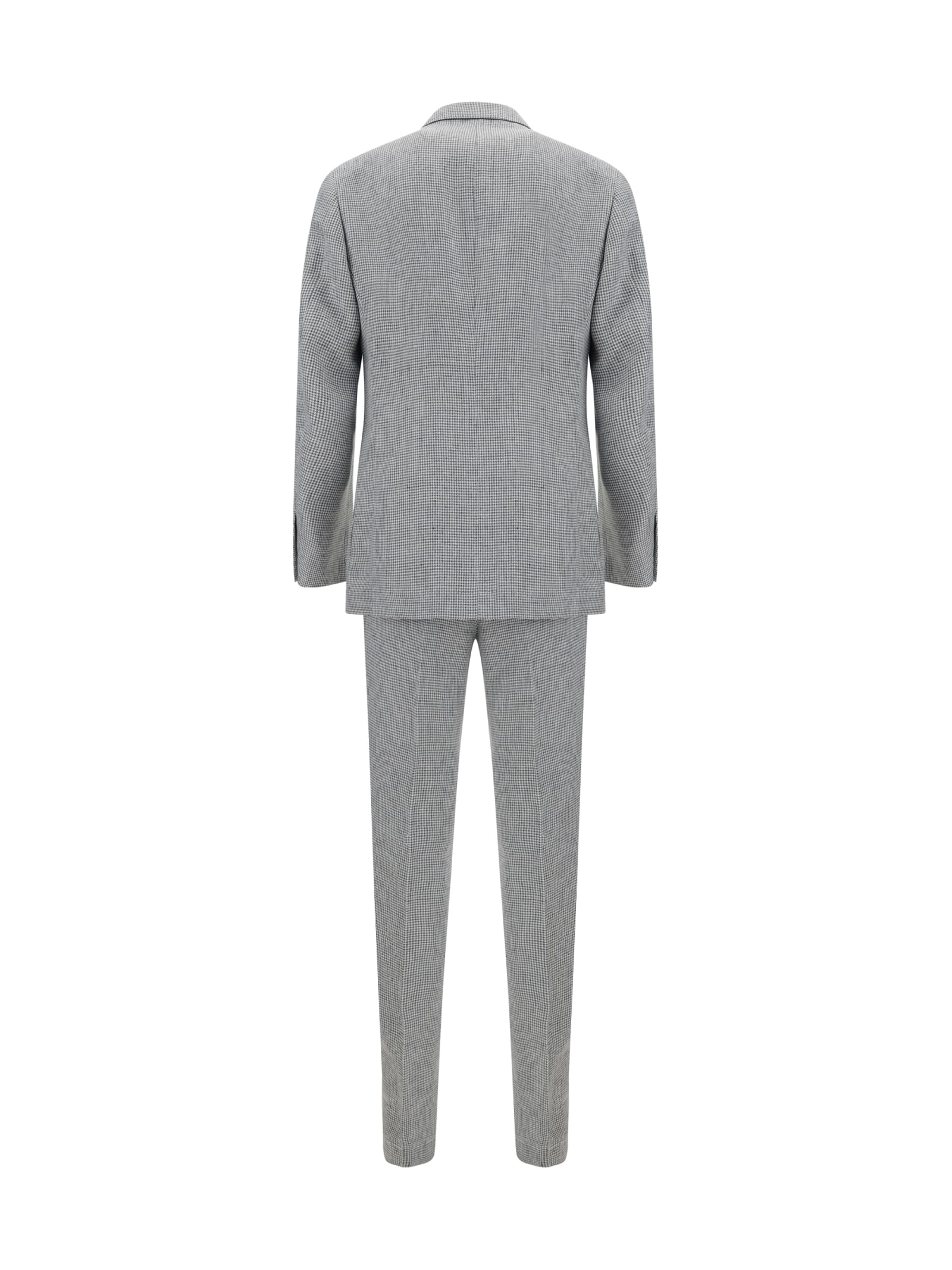 Shop Brunello Cucinelli Suit In Grey