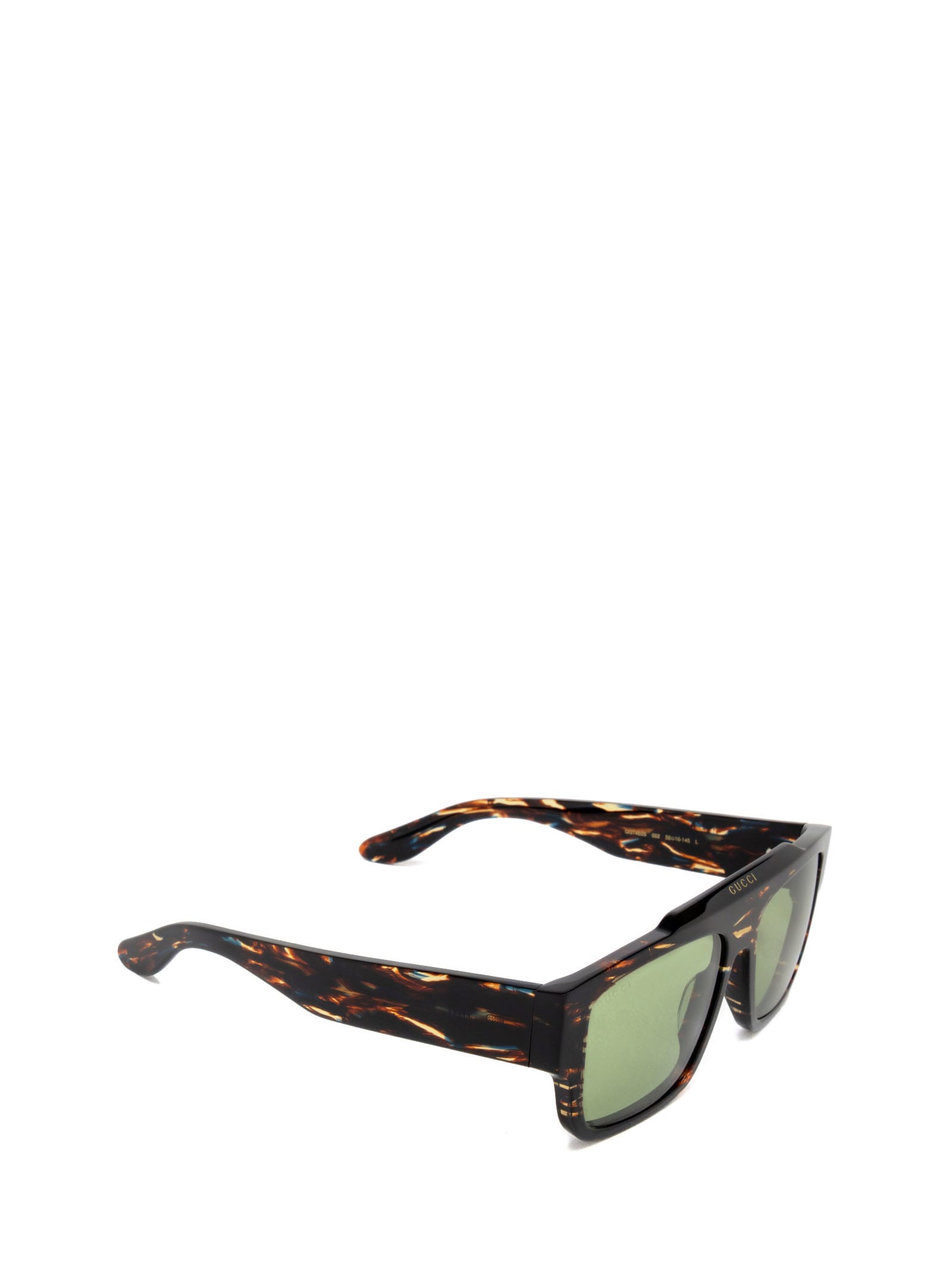 Shop Gucci Gg1460s Havana Sunglasses
