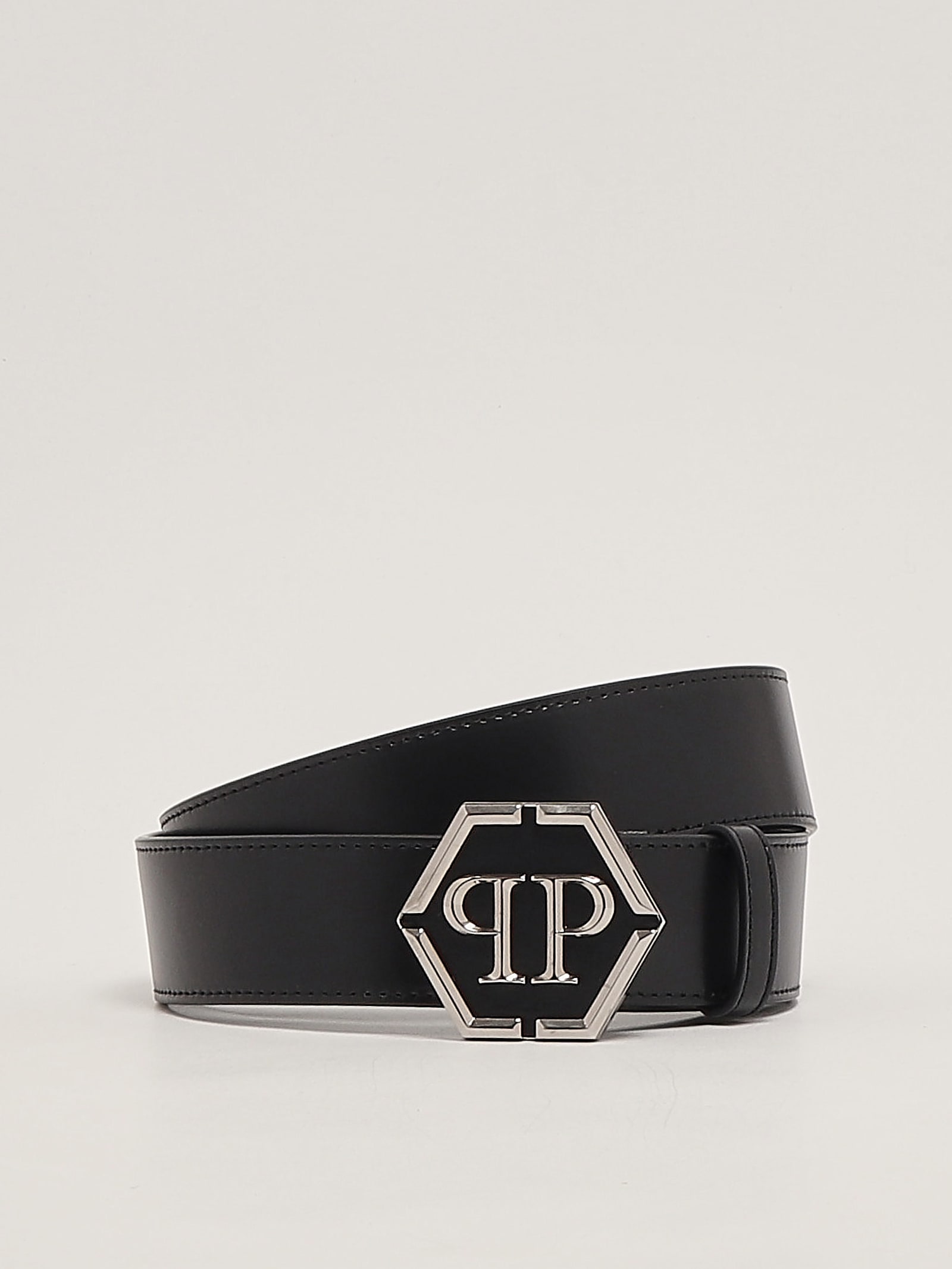 Philipp Plein Cintura Belt In Black