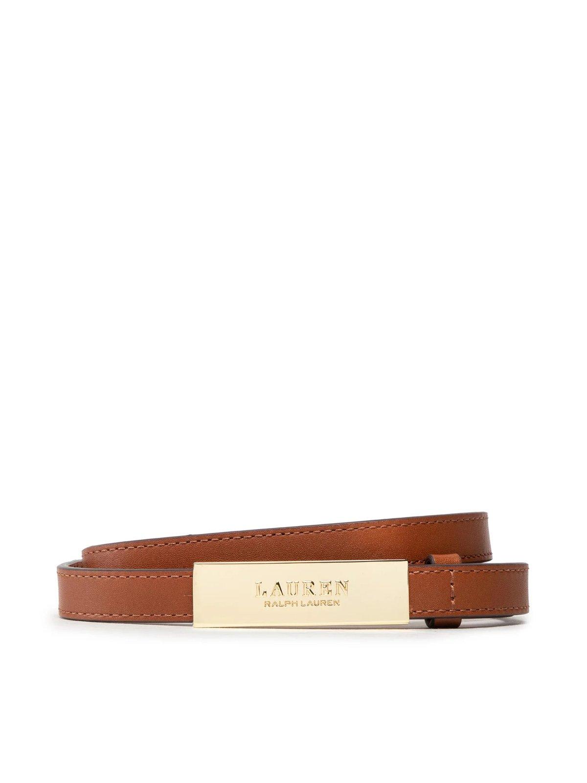 Logo-engraved Buckle Fastened Belt