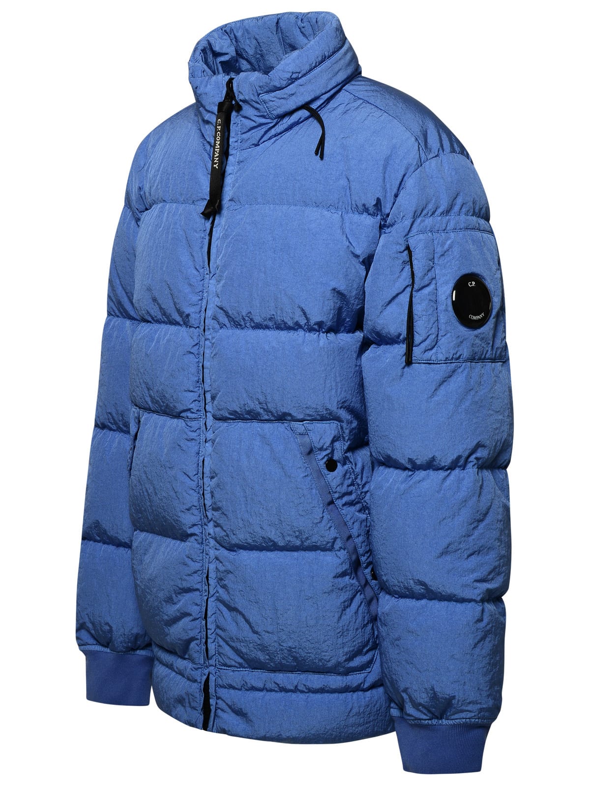 Shop C.p. Company Light Blue Polyamide Jacket
