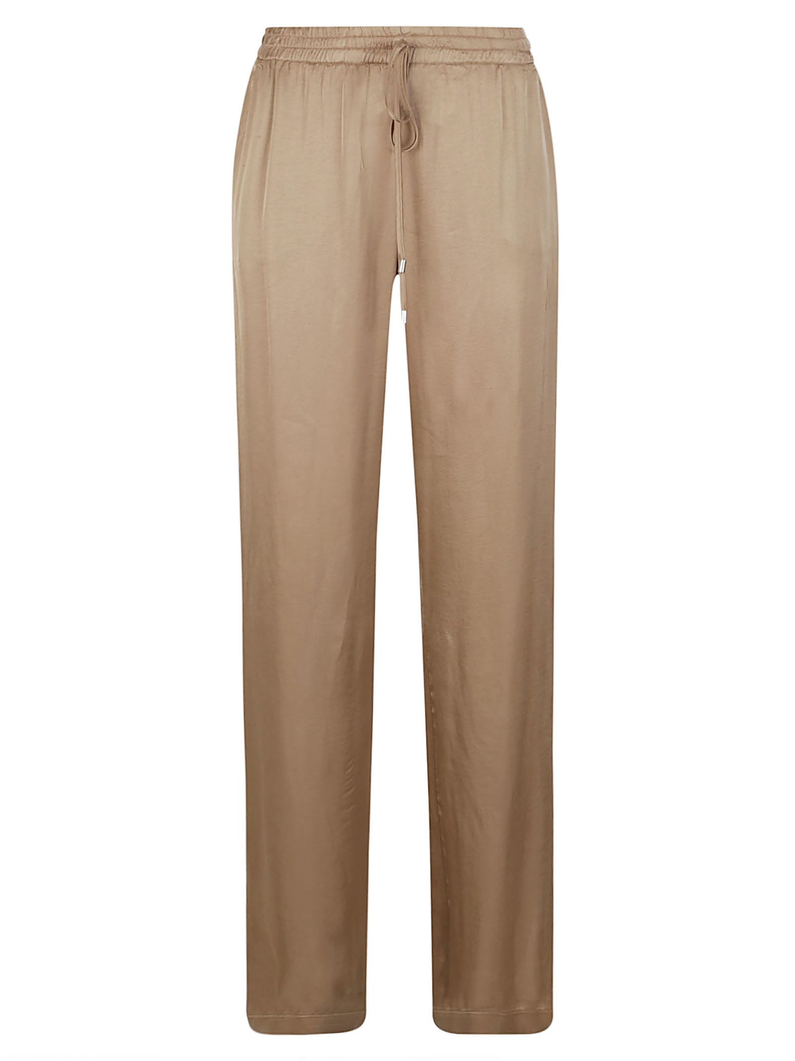 Shop Ermanno Firenze Ermanno Trousers Beige