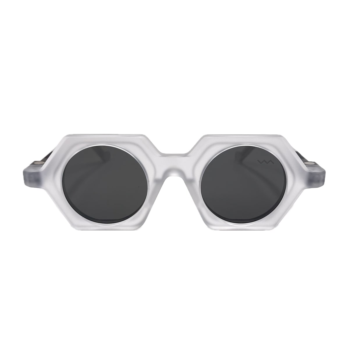 Vava Eyewear Bl0047 Black Label Crystal Matte Sunglasses In White