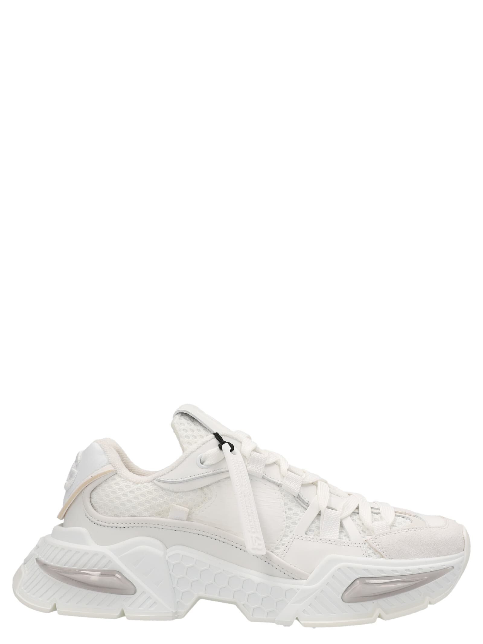 Shop Dolce & Gabbana Airmaster Sneakers In White