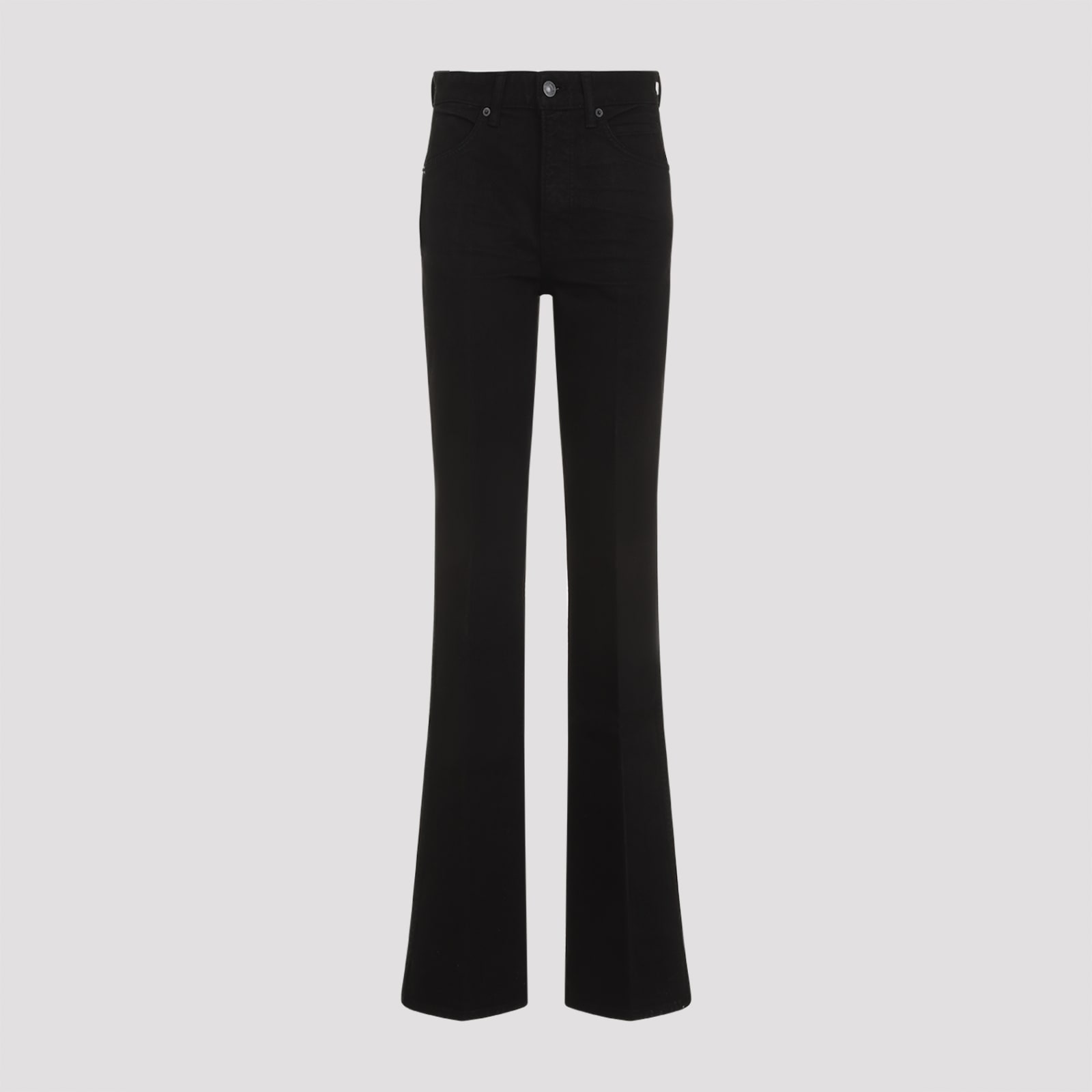 Shop Tom Ford Flare Jeans In Black