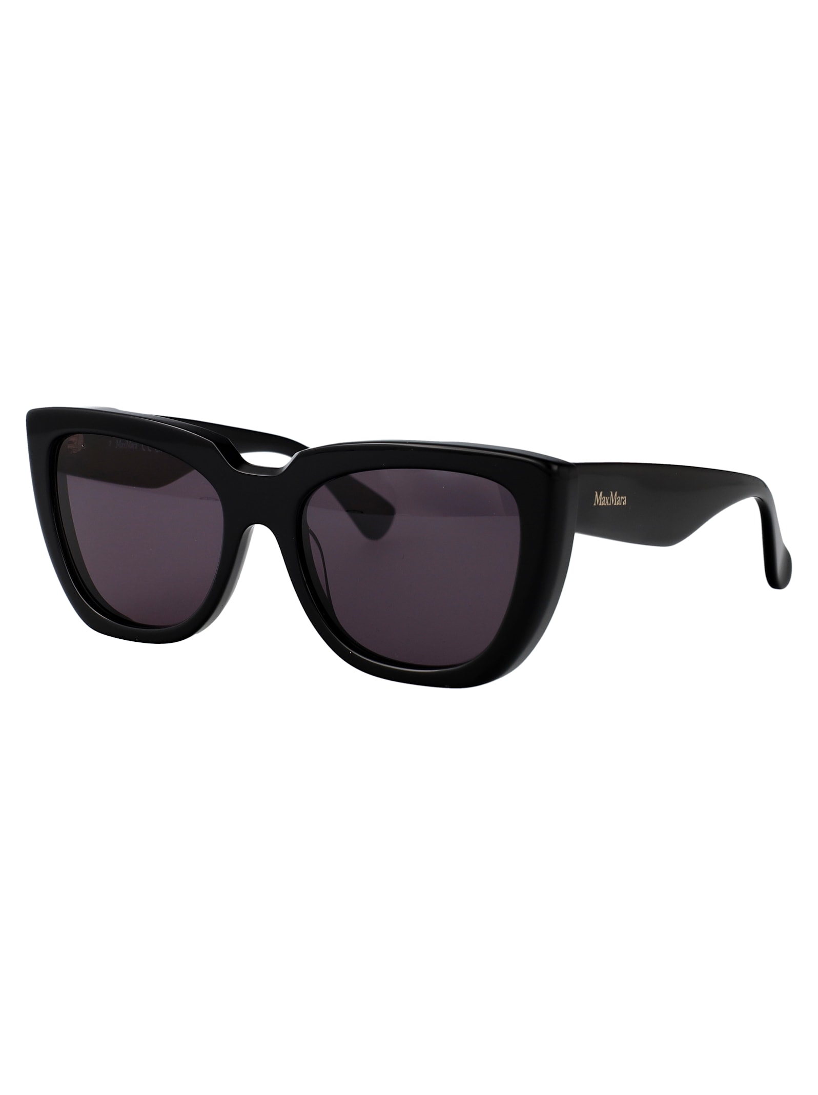 Max Mara Glimpse5 Sunglasses In Black