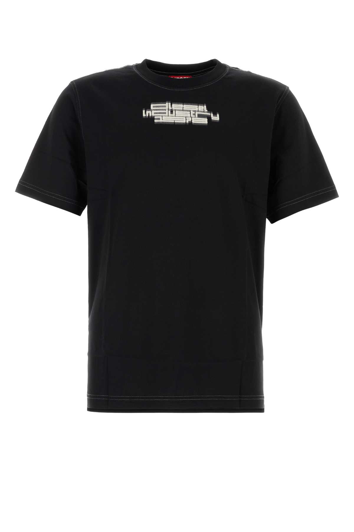 Black Cotton T-just T-shirt