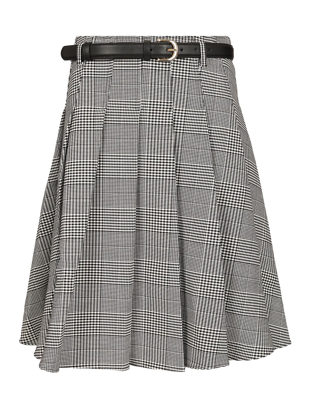 Pleated Midi Skirt