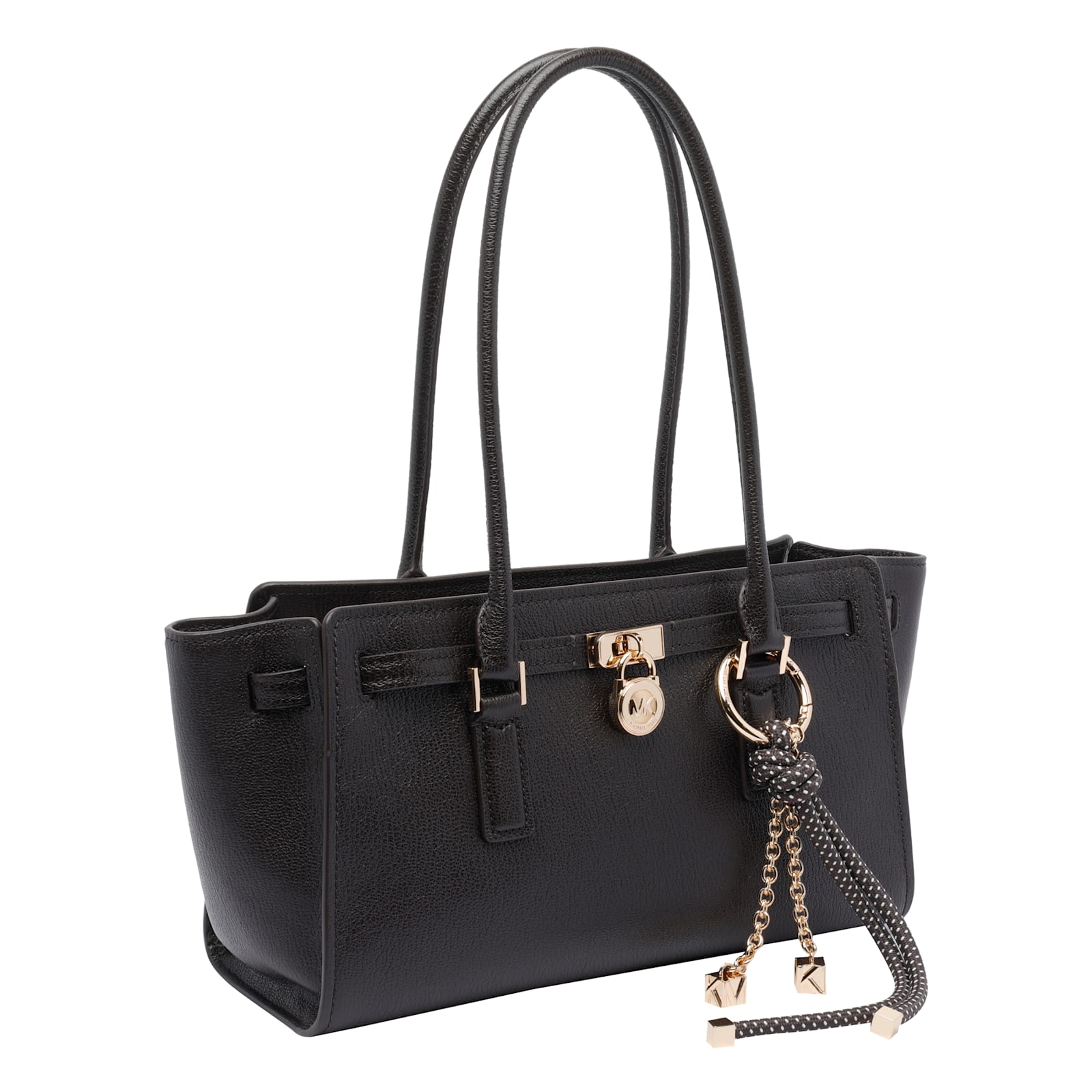 Michael Michael Kors Small Hamilton Shoulder Bag In Brown