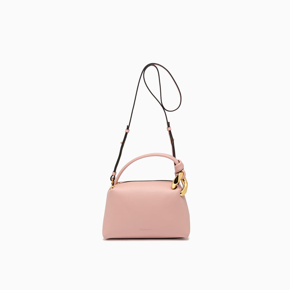 Shop Jw Anderson Small Corner Bag In Pink