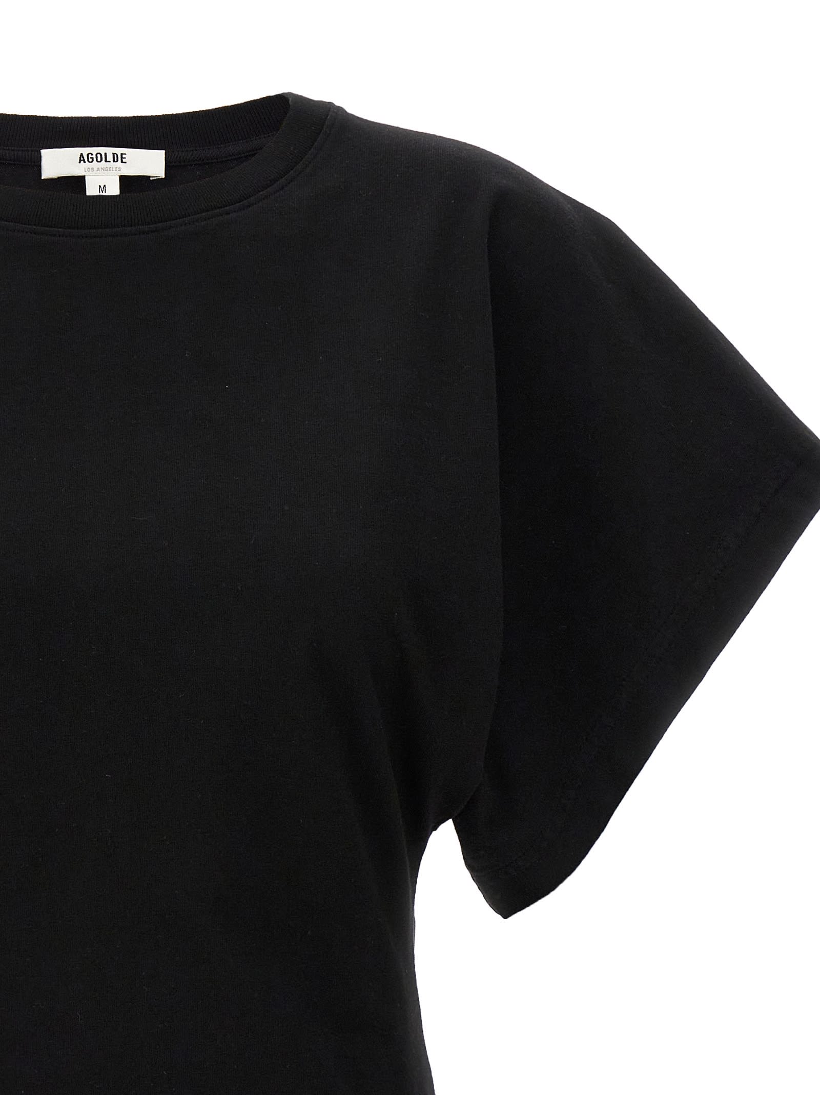 Shop Agolde Britt T-shirt In Black