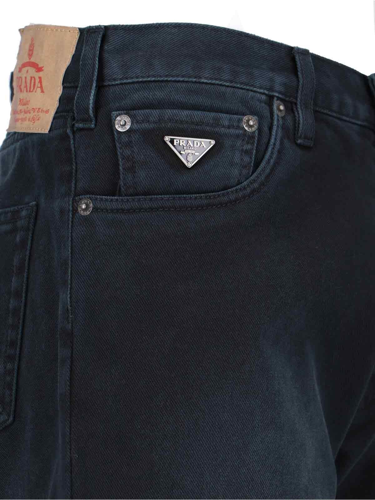 Prada Klassische Tapered-jeans In Black | ModeSens