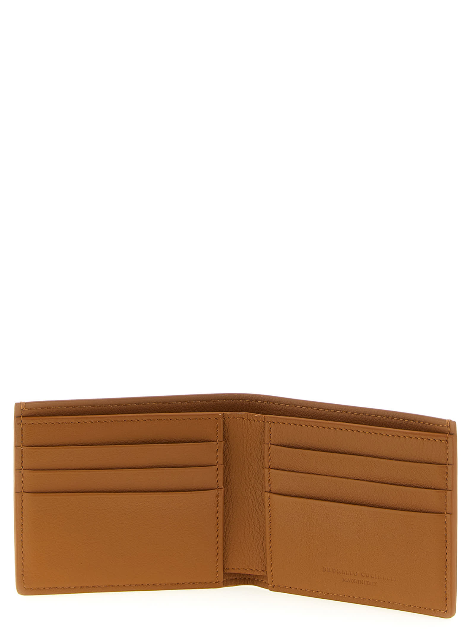 Brunello Cucinelli Nubuck Wallet Wallets And Card Holders Brown In Brown