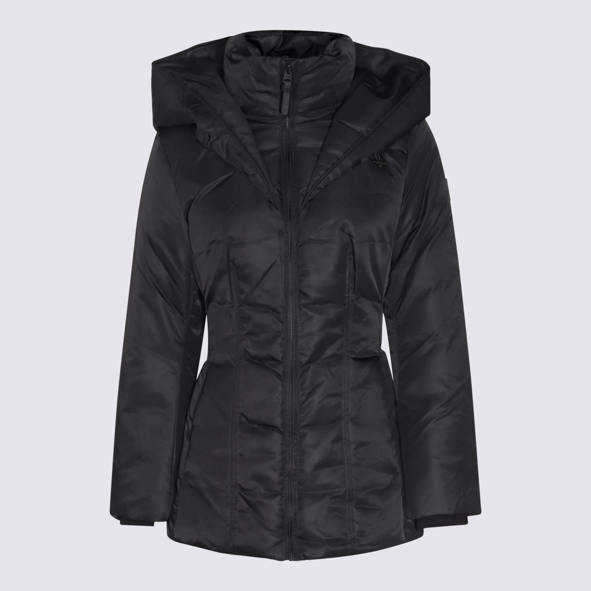 Shop Mackage Black Nylon Down Jacket