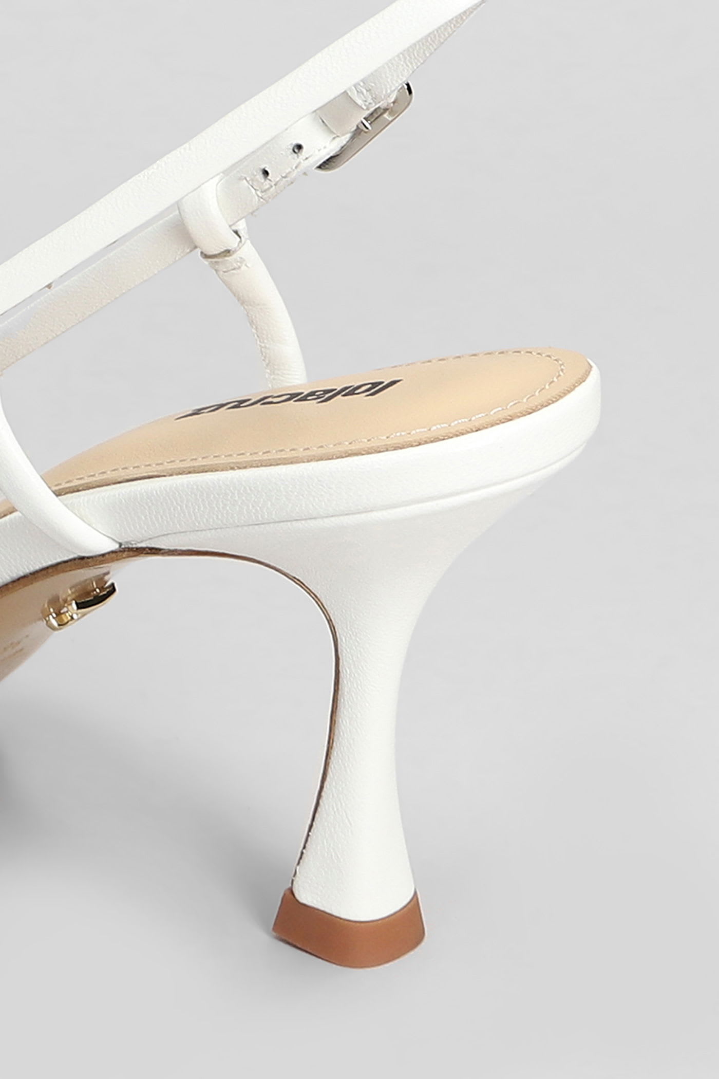 Lola Cruz Carmen Pump 85 Pumps In White Leather In White