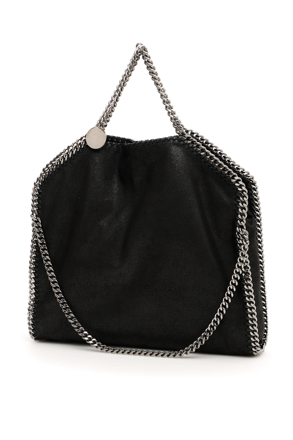 Shop Stella Mccartney 3chain Falabella Tote Bag In Black