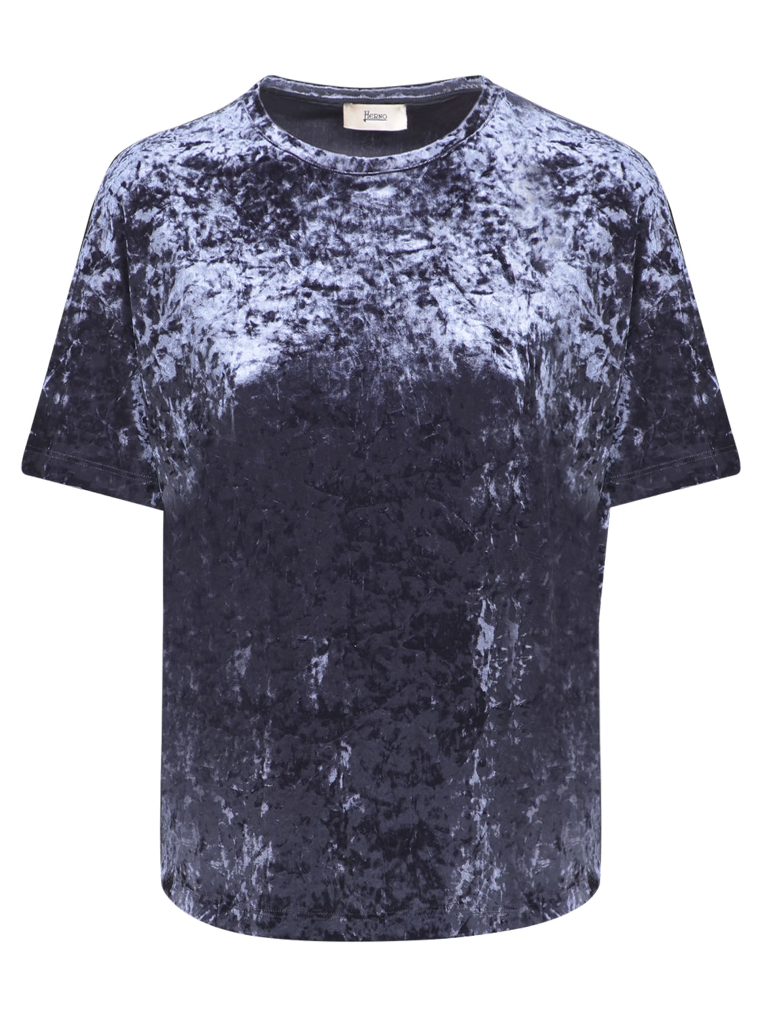 Grey Velvet T-shirt