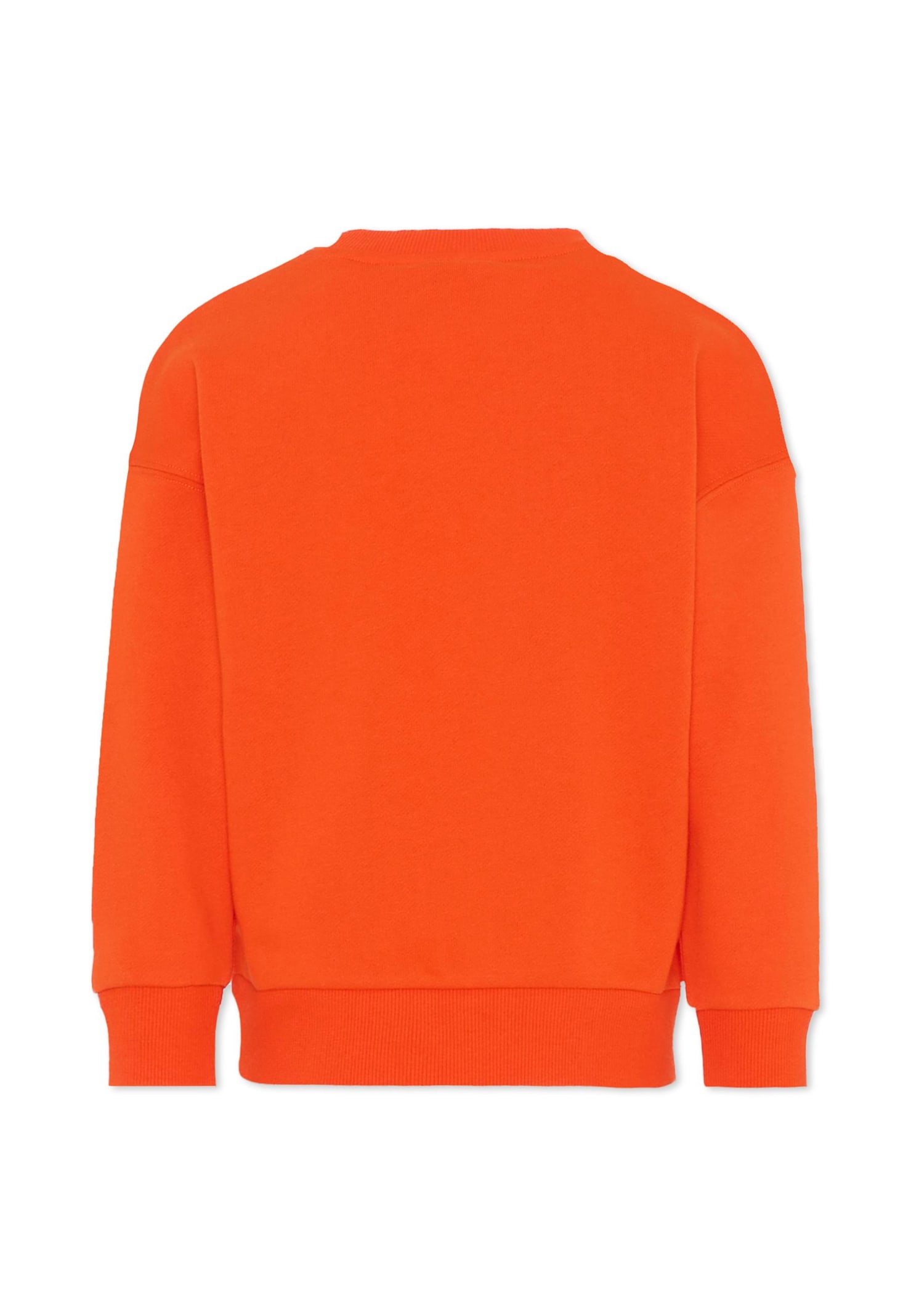 Timberland Red Sweatshirt For Boy With Logo In Orange
