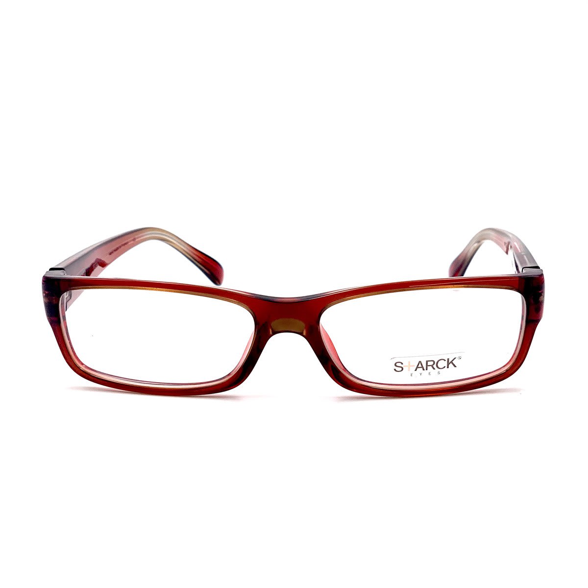 Shop Philippe Starck P0690 Glasses In Rosso