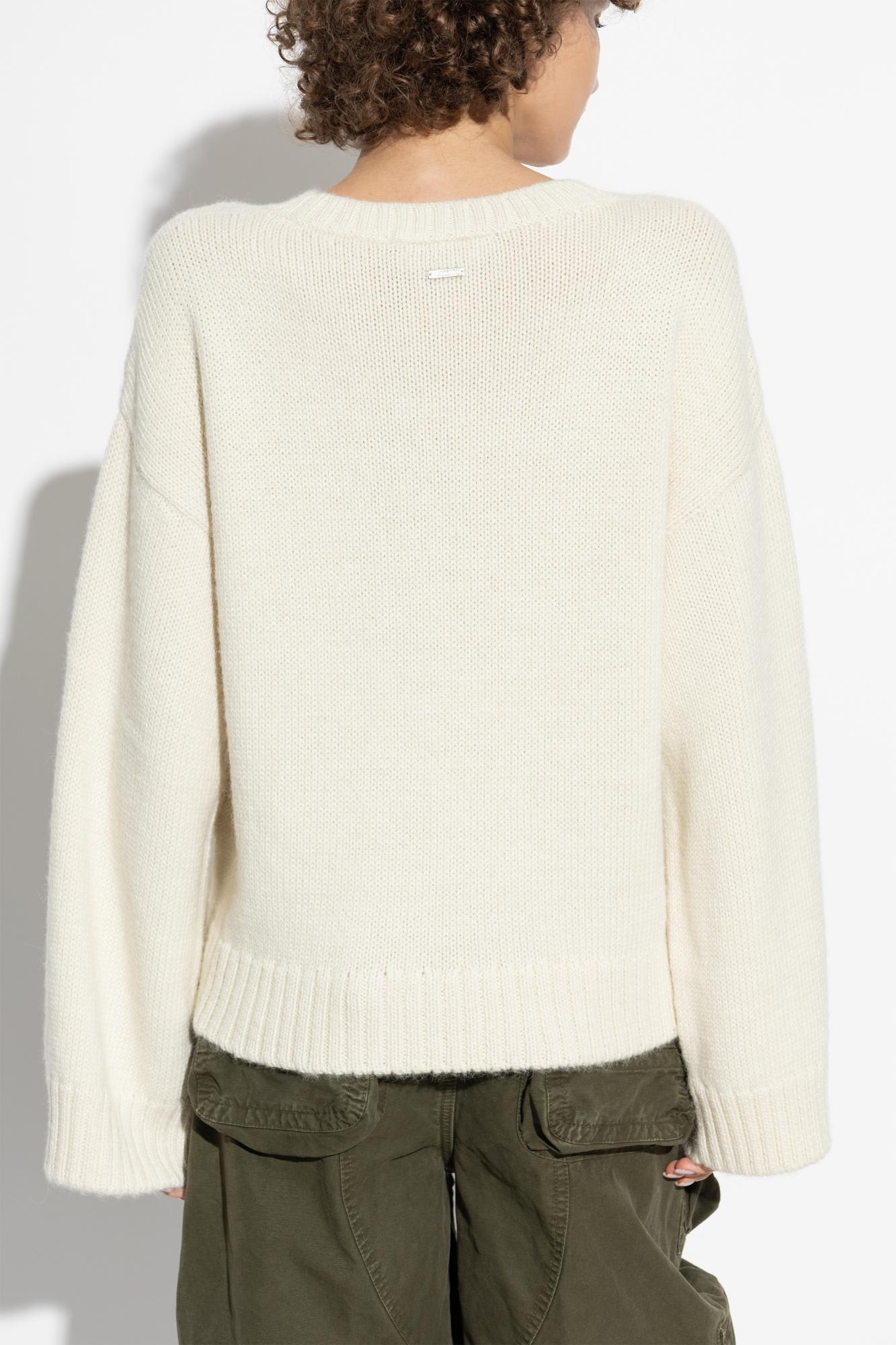 Shop Dsquared2 Wool Sweater In White