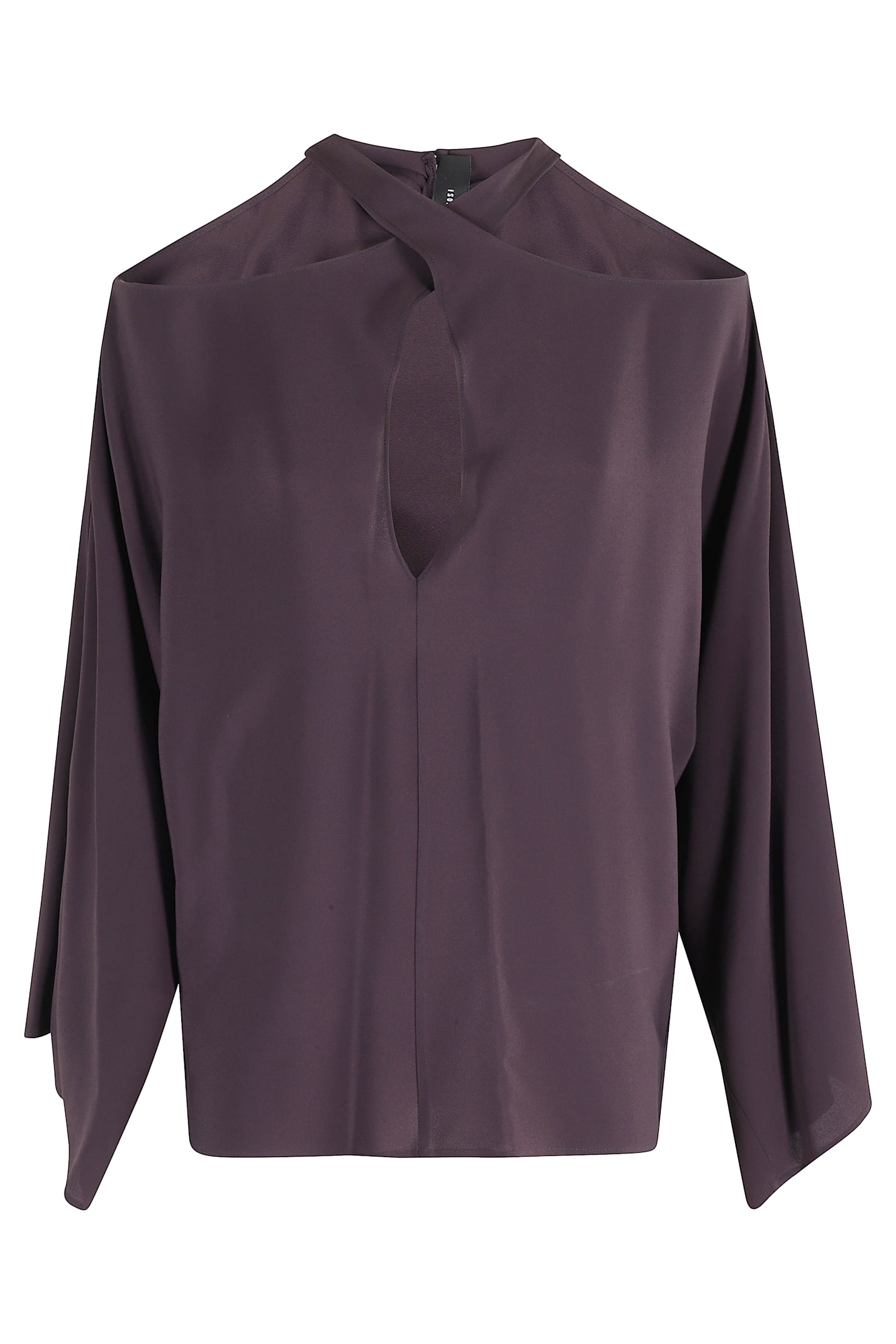 Federica Tosi Blusa Collo Intrecciato In Purple