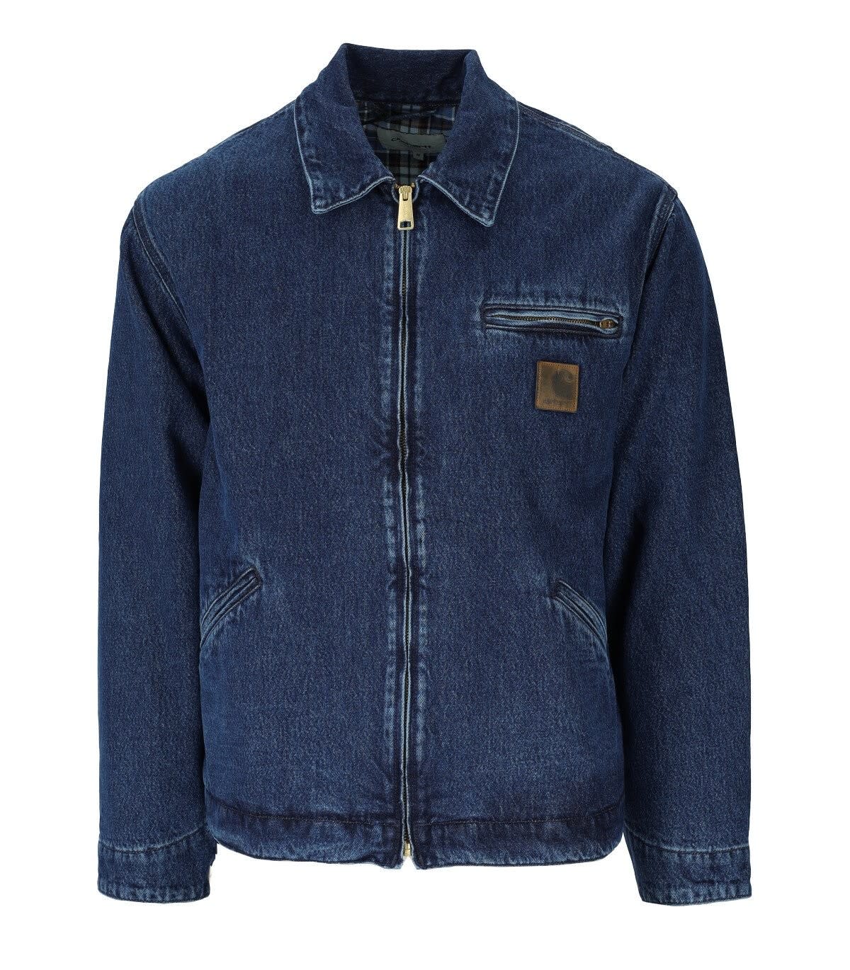 CARHARTT CARHARTT WIP RIDER MEDIUM BLUE DNEIM JACKET