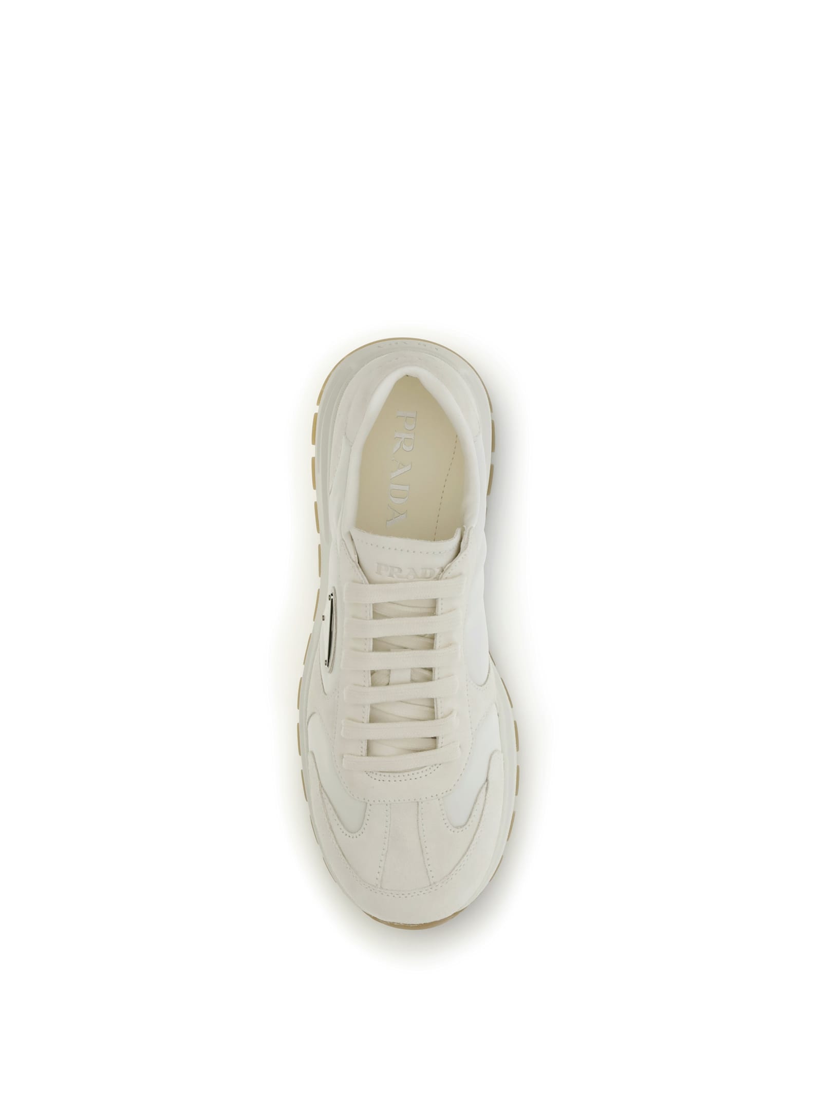 Prada Prax 01 Re-nylon Sneakers In White