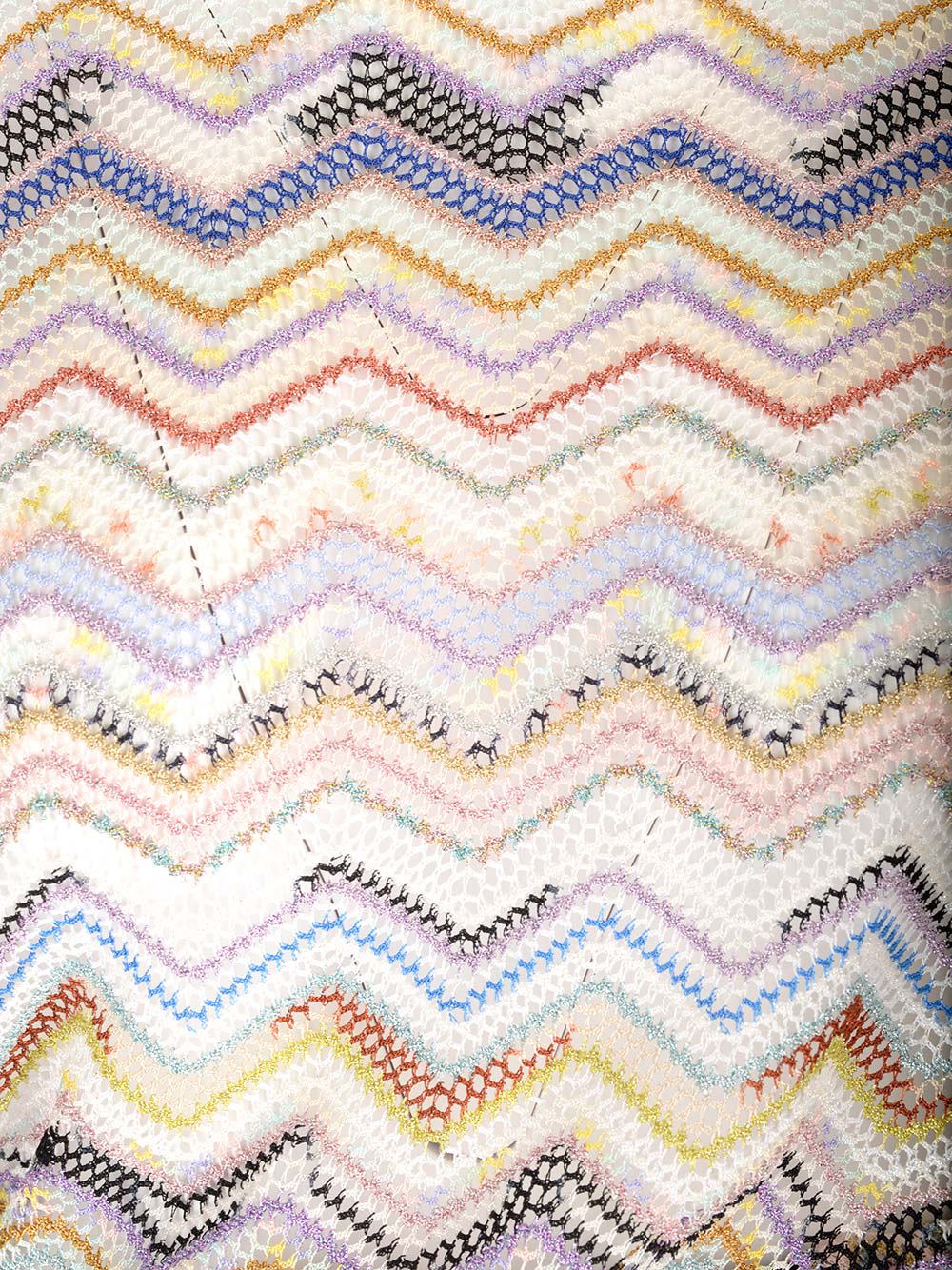 Shop Missoni Viscose Knit Cropped Top In Multicolore