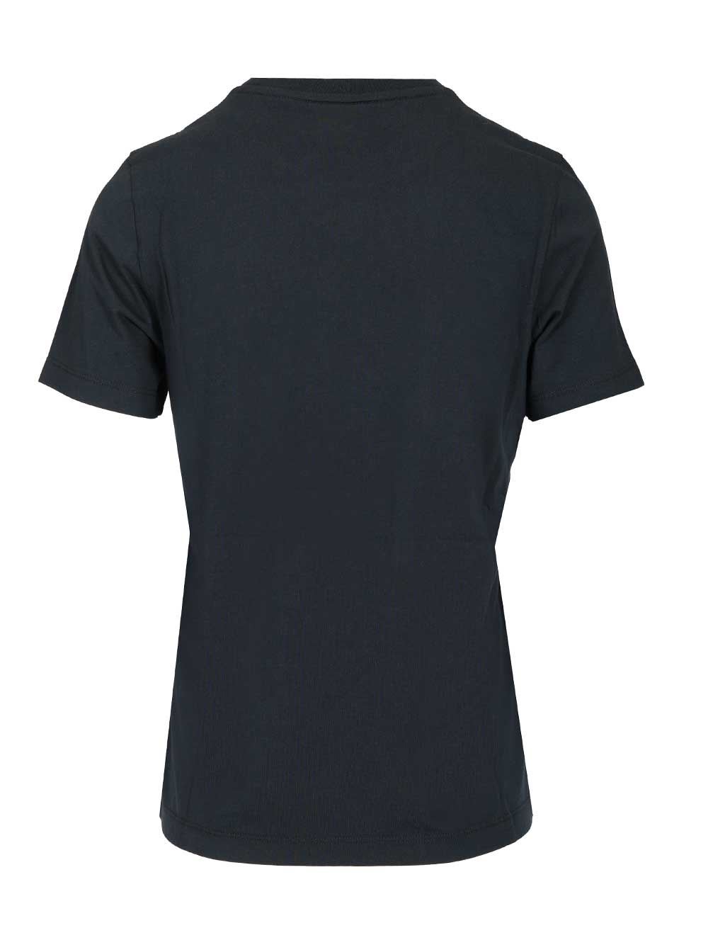 Maison Kitsuné "fox Head" T-shirt In Black