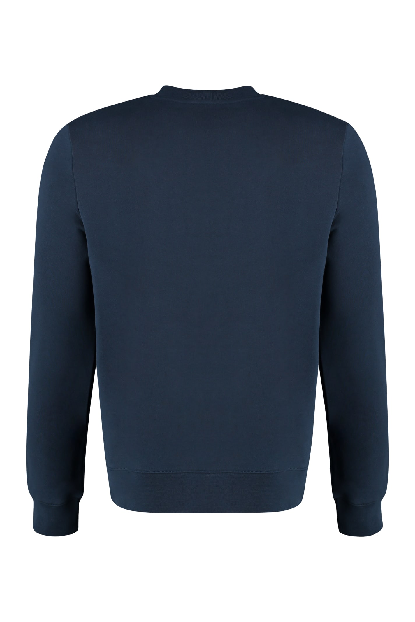 Shop Apc Rufus Logo Sweatshirt In Blue