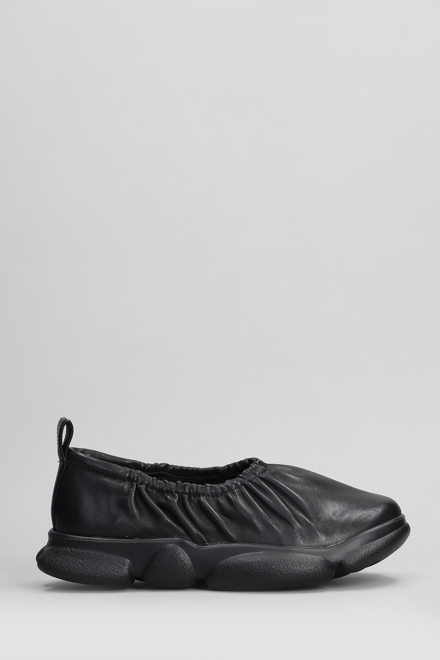 Camper Karst Sneakers In Black Leather
