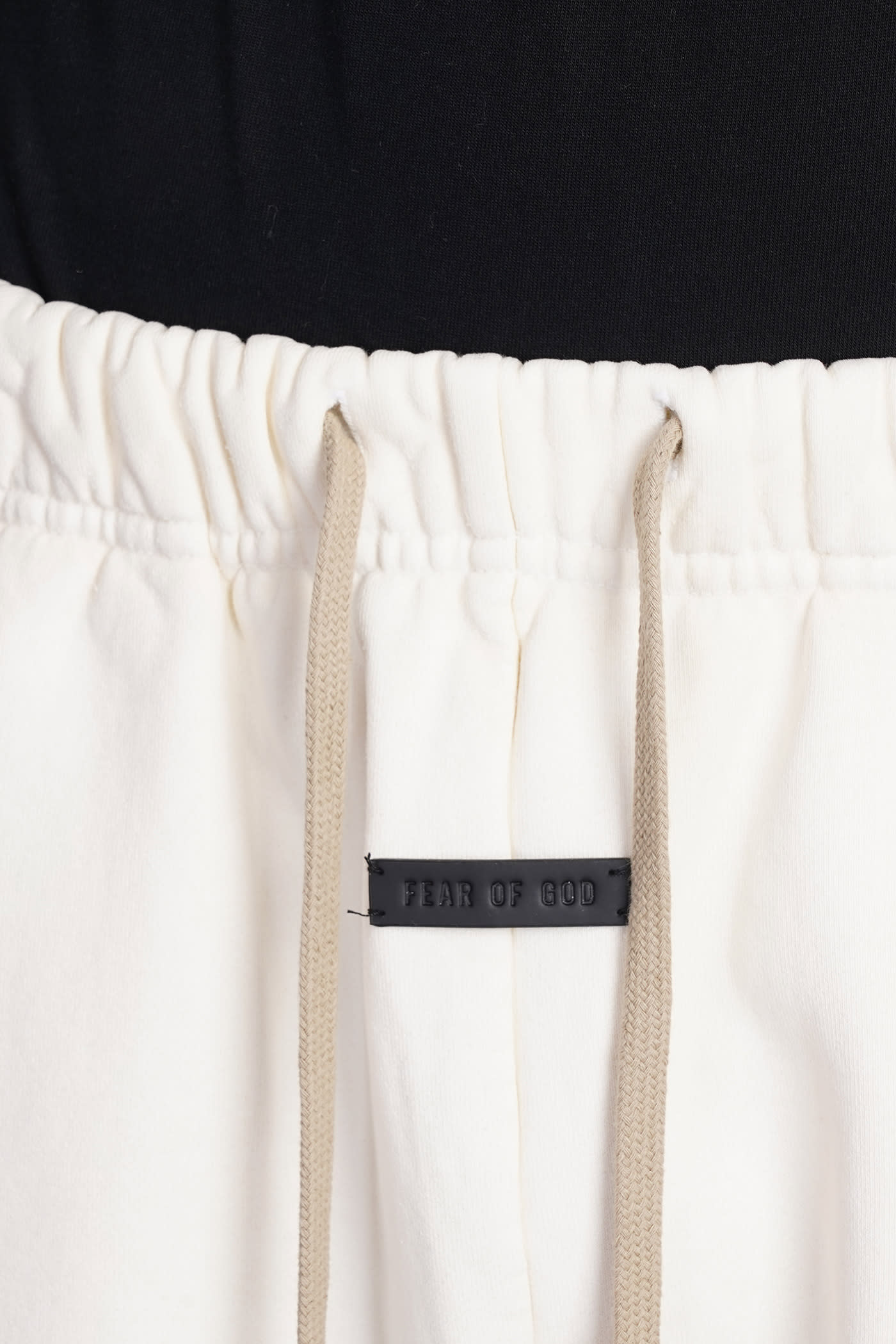 Shop Fear Of God Shorts In Beige Cotton